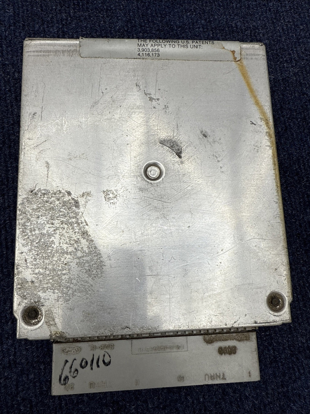 1986 Ford  MUSTANG 5.0 MT T5 ECU ENGINE COMPUTER MODULE E6SF-12A650-M1B OEM Vm1