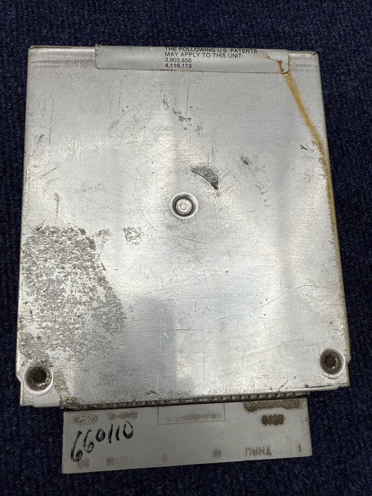 1986 Ford  MUSTANG 5.0 MT T5 ECU ENGINE COMPUTER MODULE E6SF-12A650-M1B OEM Vm1