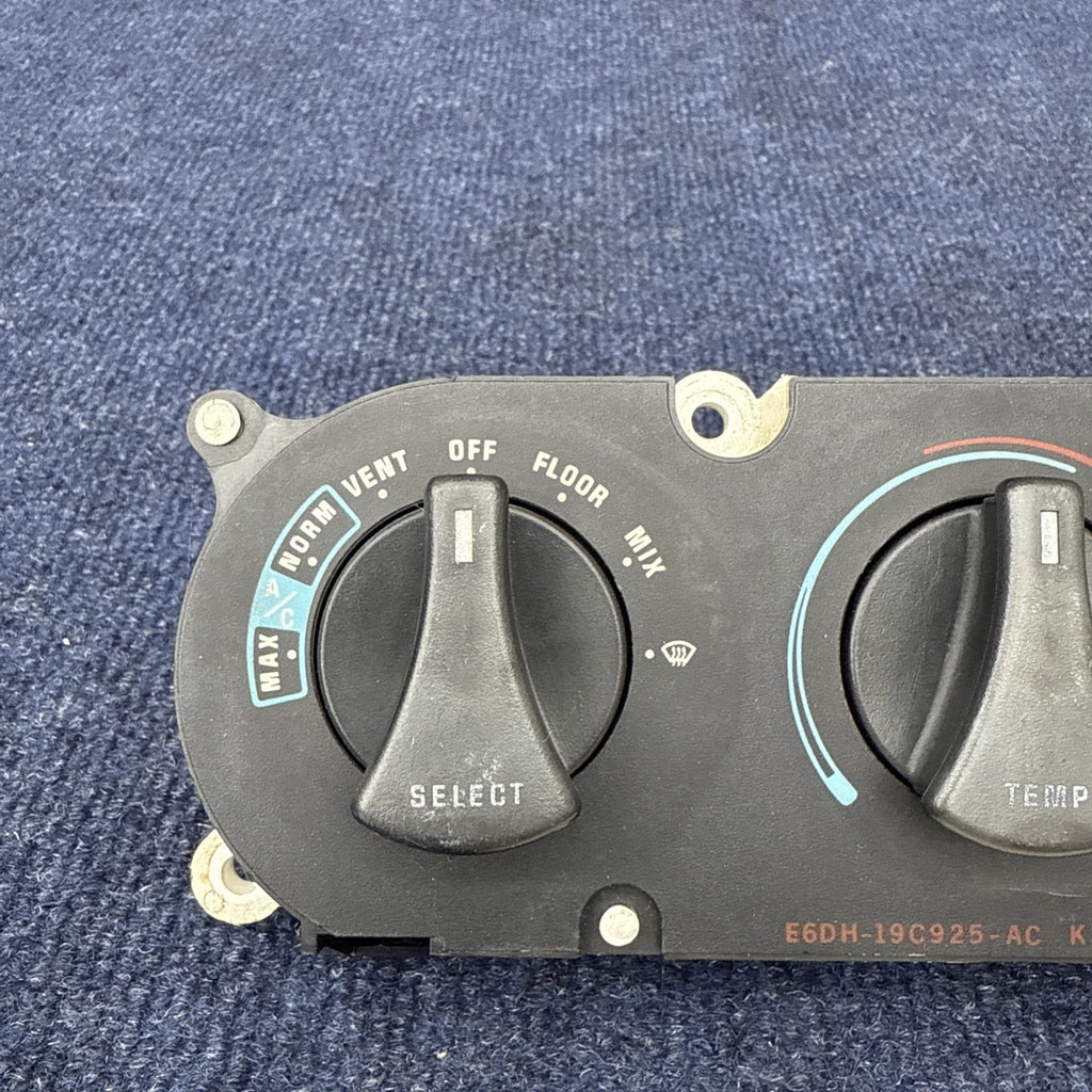 1987-1989 Ford Mustang Heater  A/C Climate Control OEM Foxbody E6DH-19C925-AC