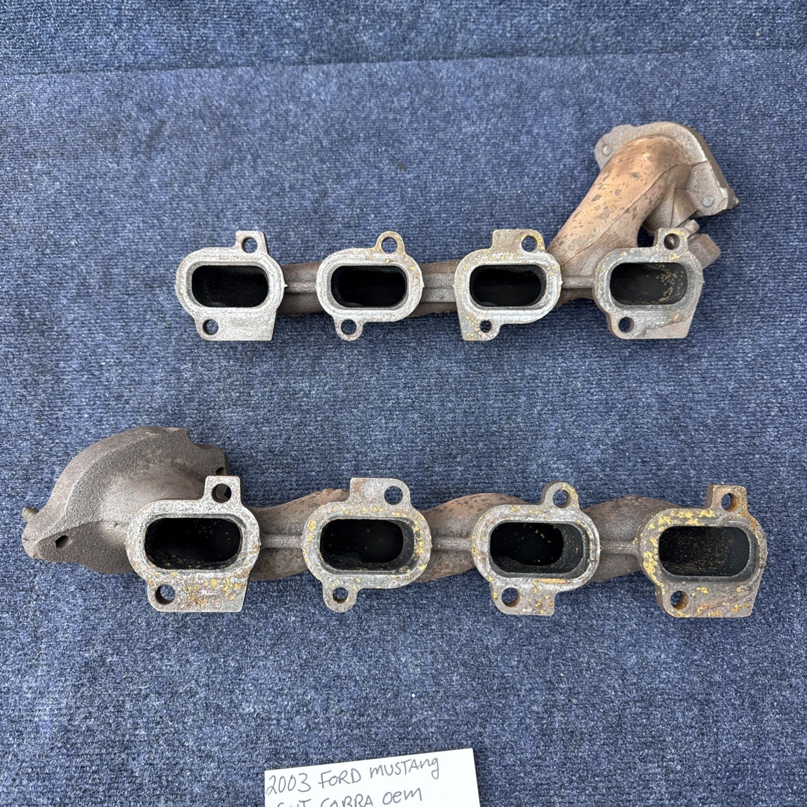 2003 2004 Ford Mustang Svt cobra 4.6l DOHC exhaust manifolds OEM Factory 39k