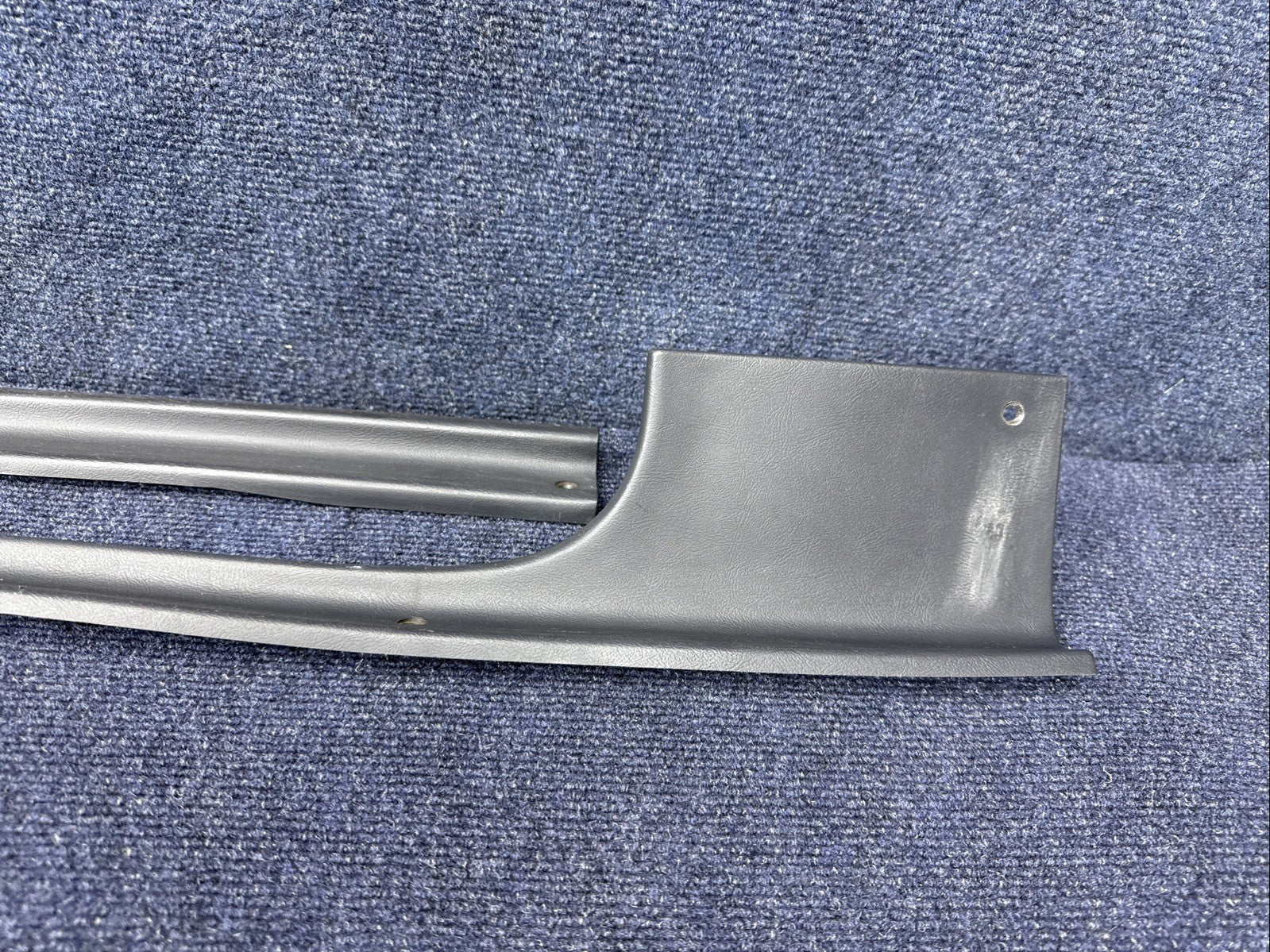 1984-1989 Lincoln Mark VII Door Sill Trim Panel PAIR LH RH OEM GREY LSC