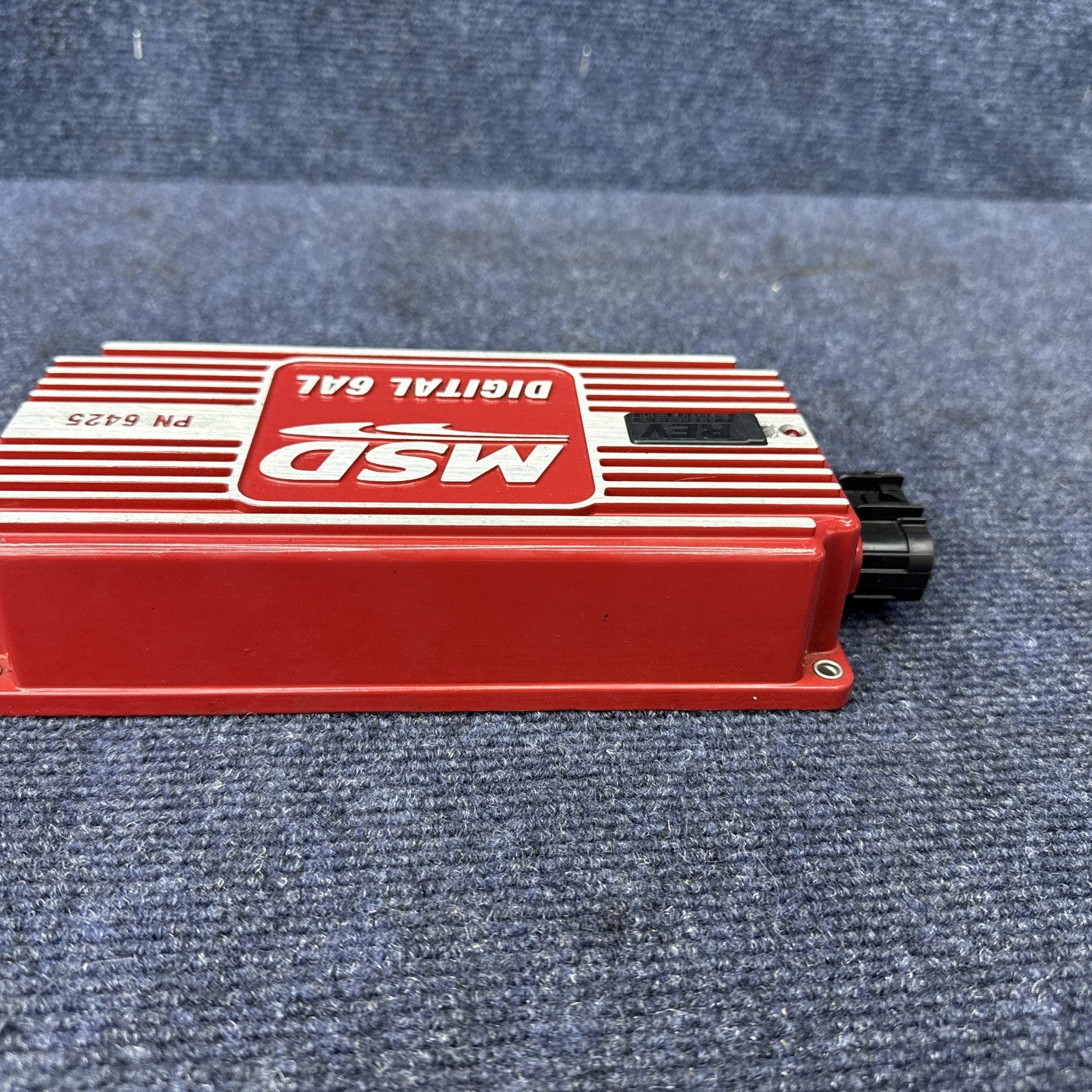 MSD Ignition 6425 Digital 6AL Ignition Control Box W/ Adjustable Rev Limit Red