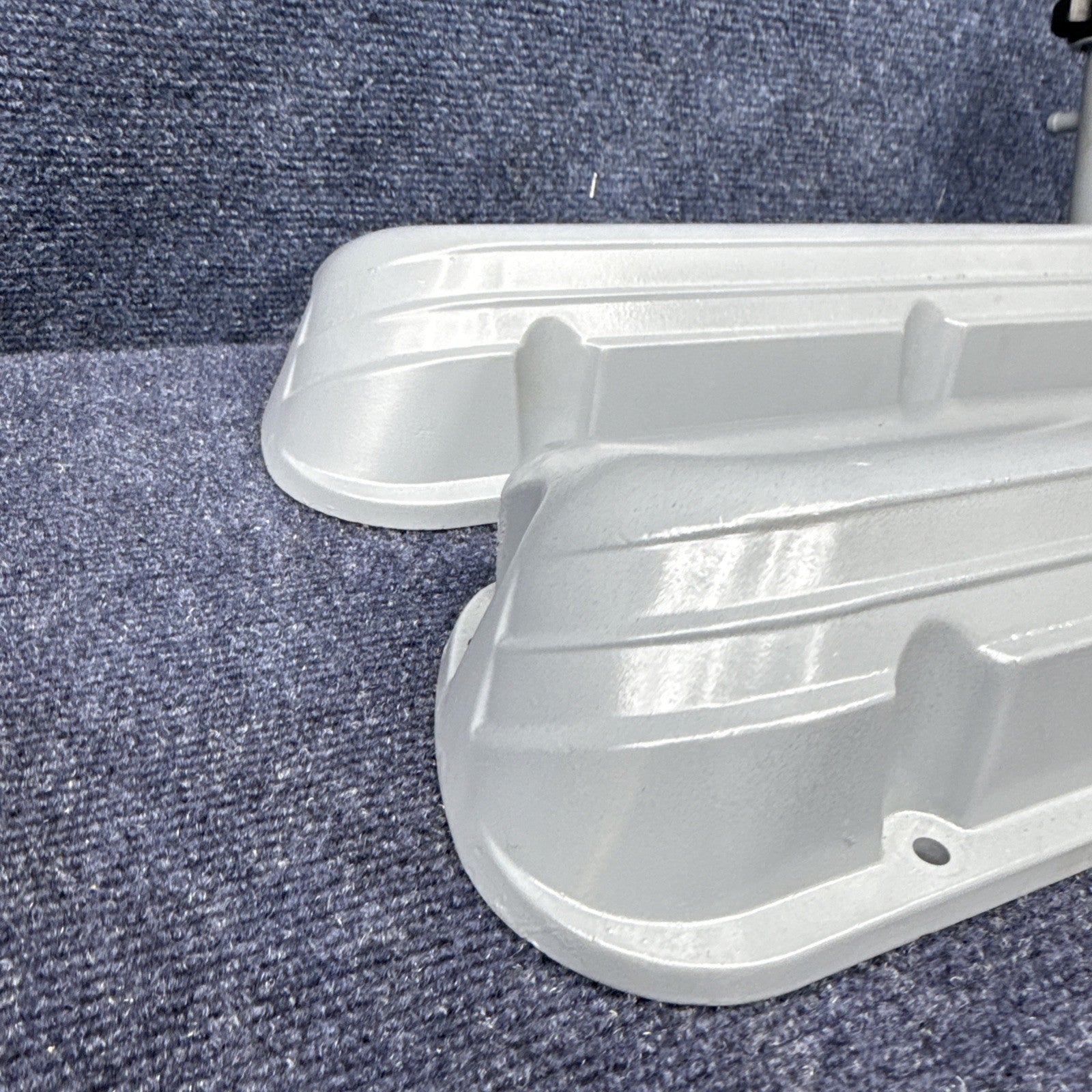 87-93 Ford Mustang Factory Aluminum Valve Covers 5.0L 5.0 302 289 E6ZE-6583-AB