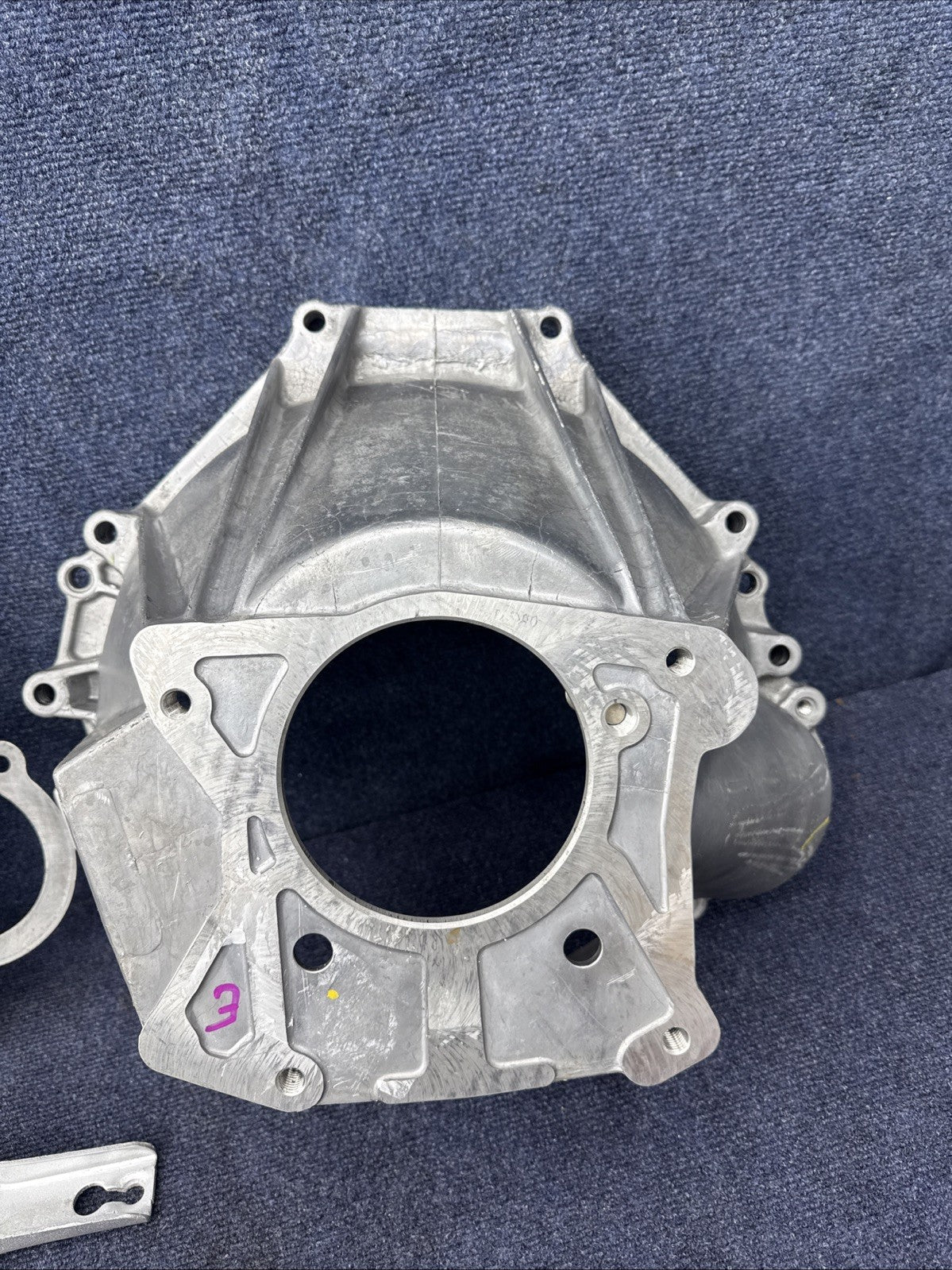Ford Racing M-6392-E 302/351 T-5 Bellhousing Clutch Fork Backing Plate 85-93 5.0