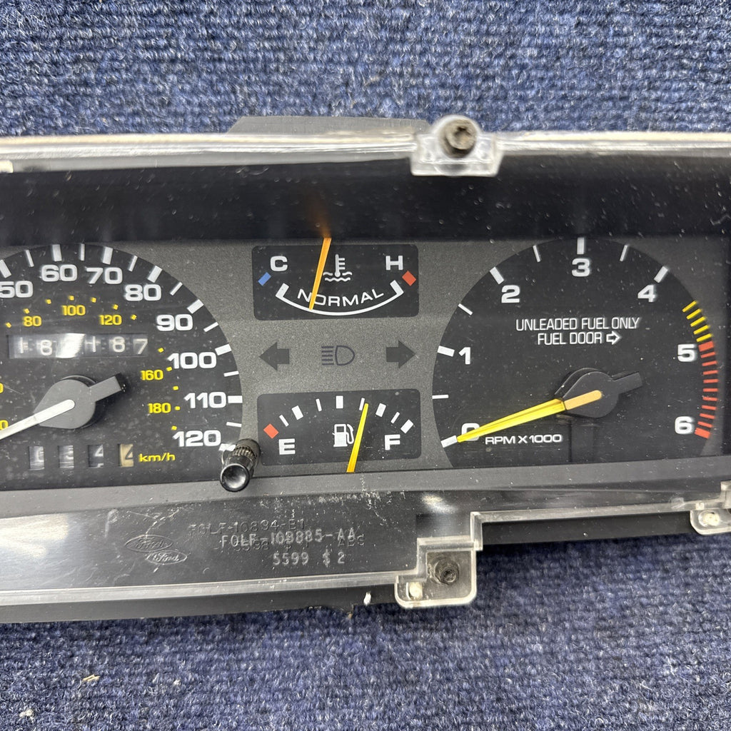 90 91 92 Lincoln Mark VII Lsc Speedometer Instrument Gauge Cluster OEM Factory