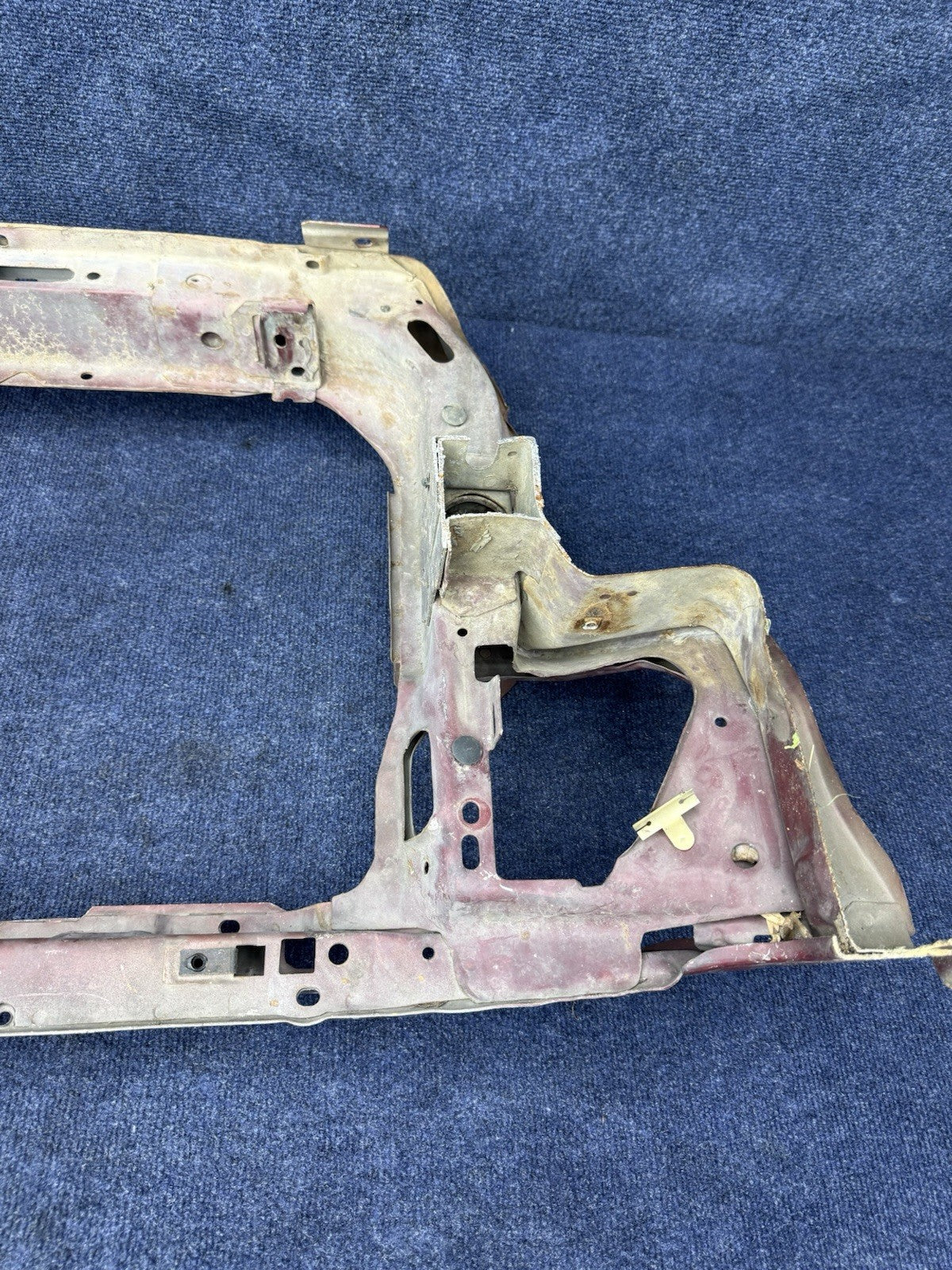 1990 - 1993 MUSTANG CORE SUPPORT & BUMPER SUPPORT METAL REPAIR OEM Section 90-93