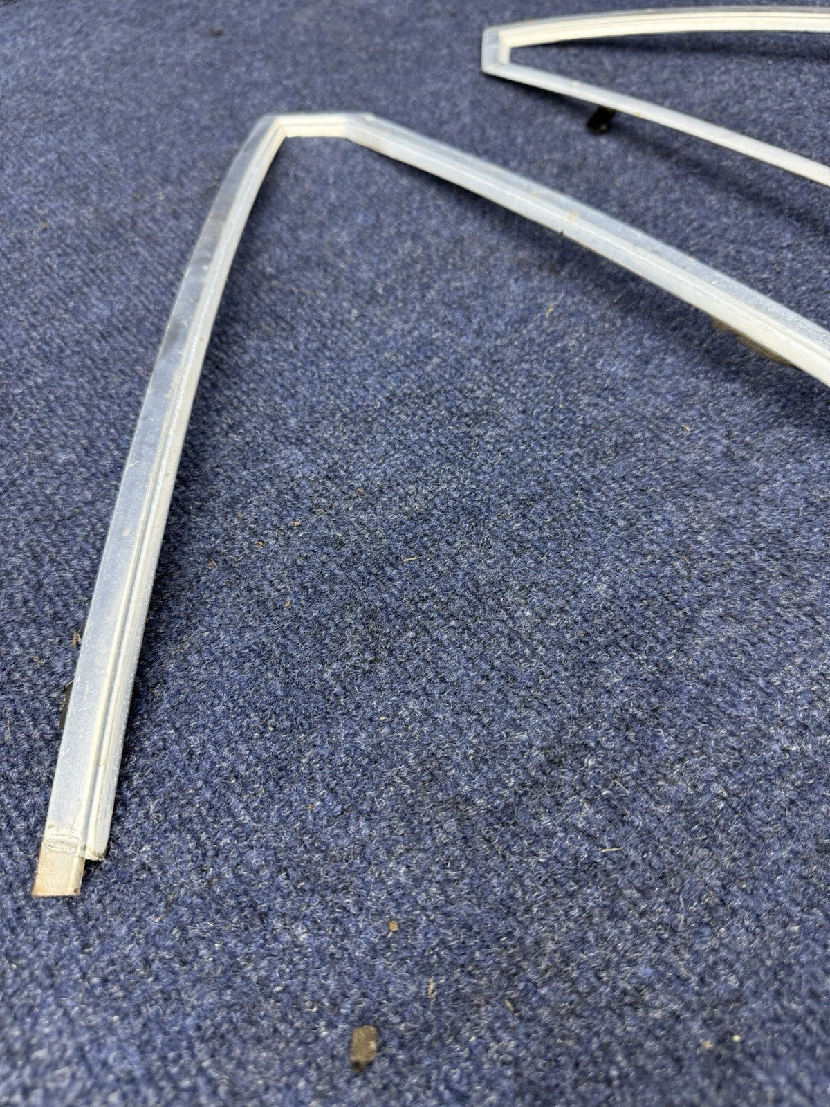 79-86 Ford Fox Body Mustang Hatch Quarter Window Trim OEM Ford 1979-1986