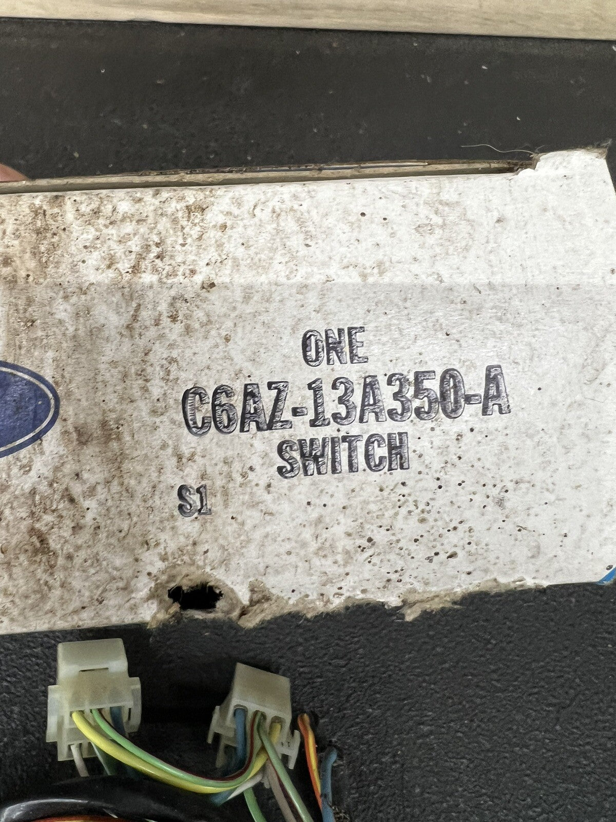 1966 Ford Mustang Fairlane Galaxie Mercury NOS EMERGENCY FLASHER SWITCH & WIRING