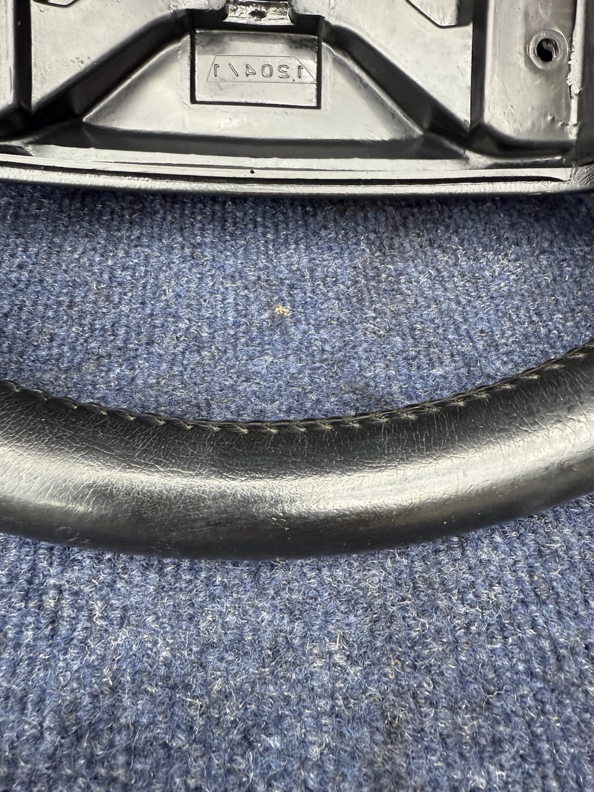 90-93 Ford Mustang Black Steering Wheel Leather  Factory OEM Coupe Hatch Stock