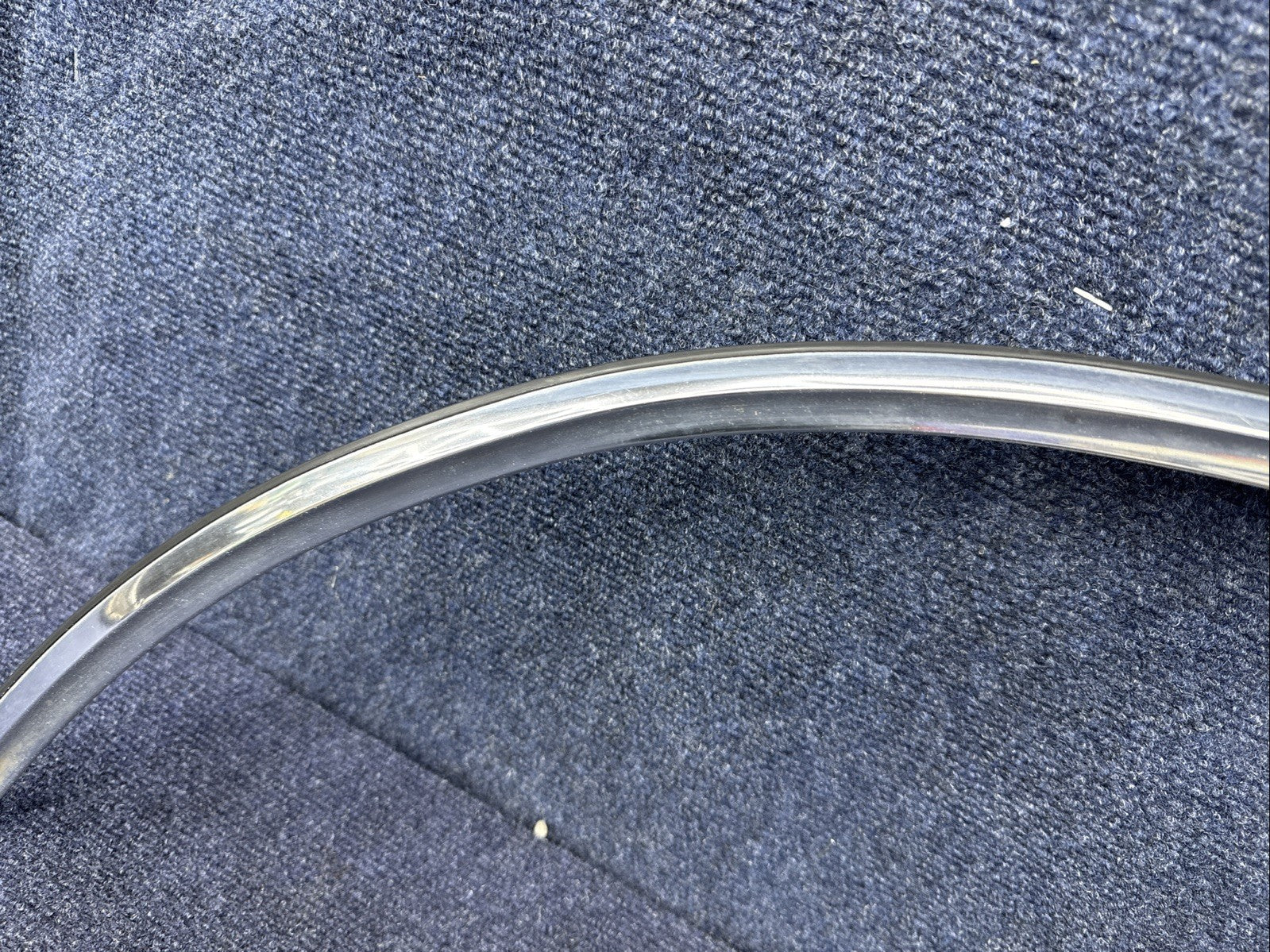 1984-1992 LINCOLN MARK VII 7 LSC  Rh Rear Quarter Wheel Flare Chrome Trim OEM