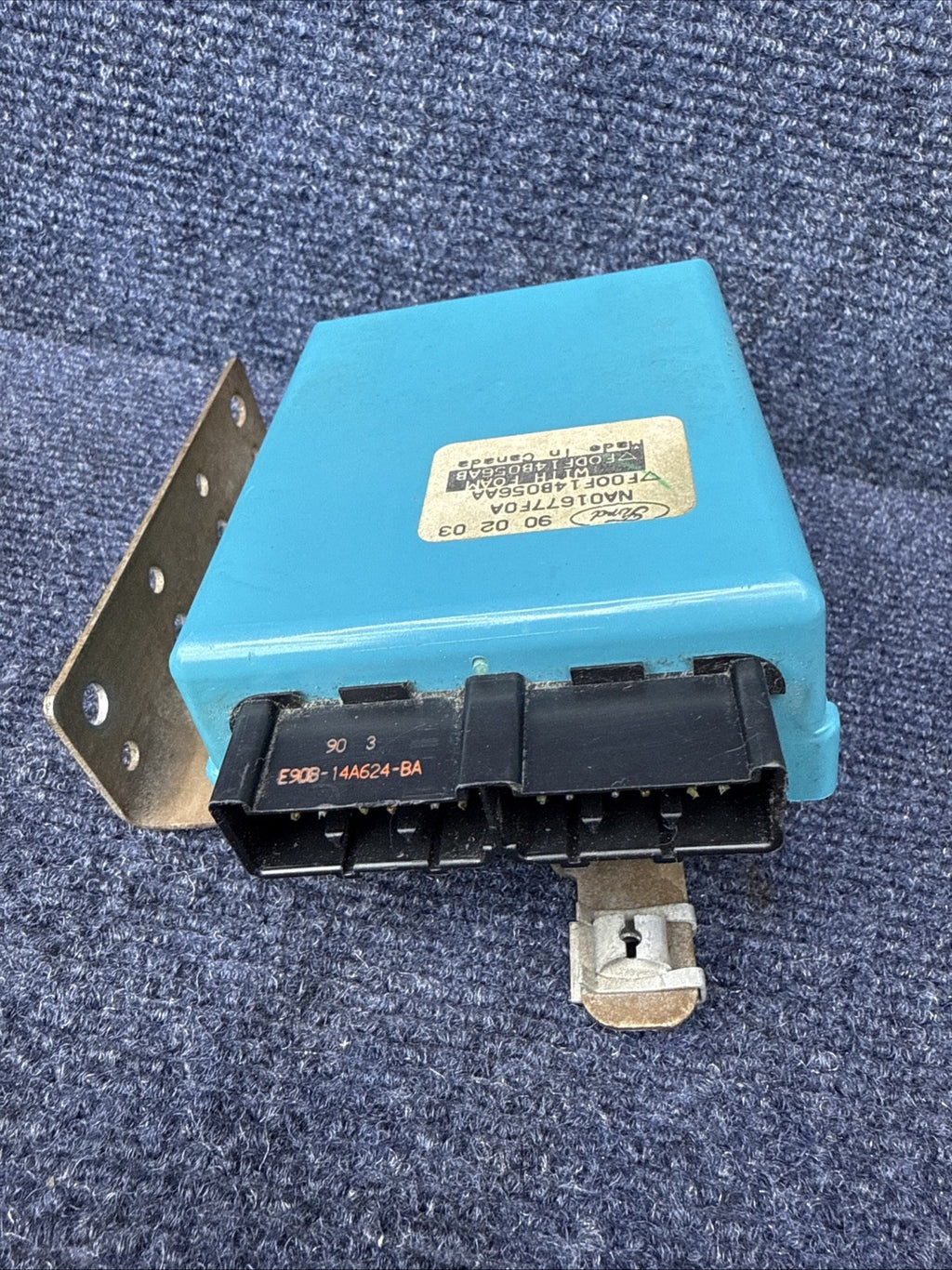1990-93 Ford Mustang SRS Module Diagnostic Monitor Safetybag OEM F0df-14b056-ab