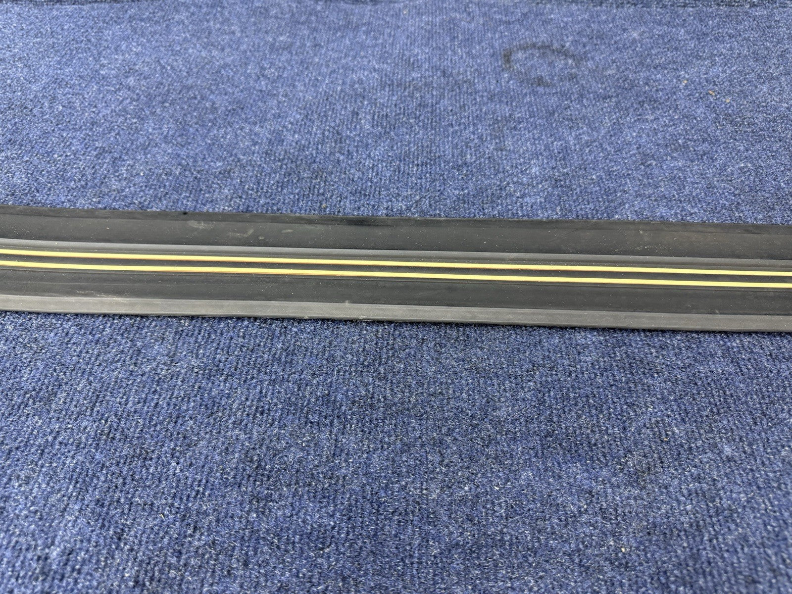 1979-1984 Ford Mustang Side Door Body Trim Moulding Molding Black LH Drivers