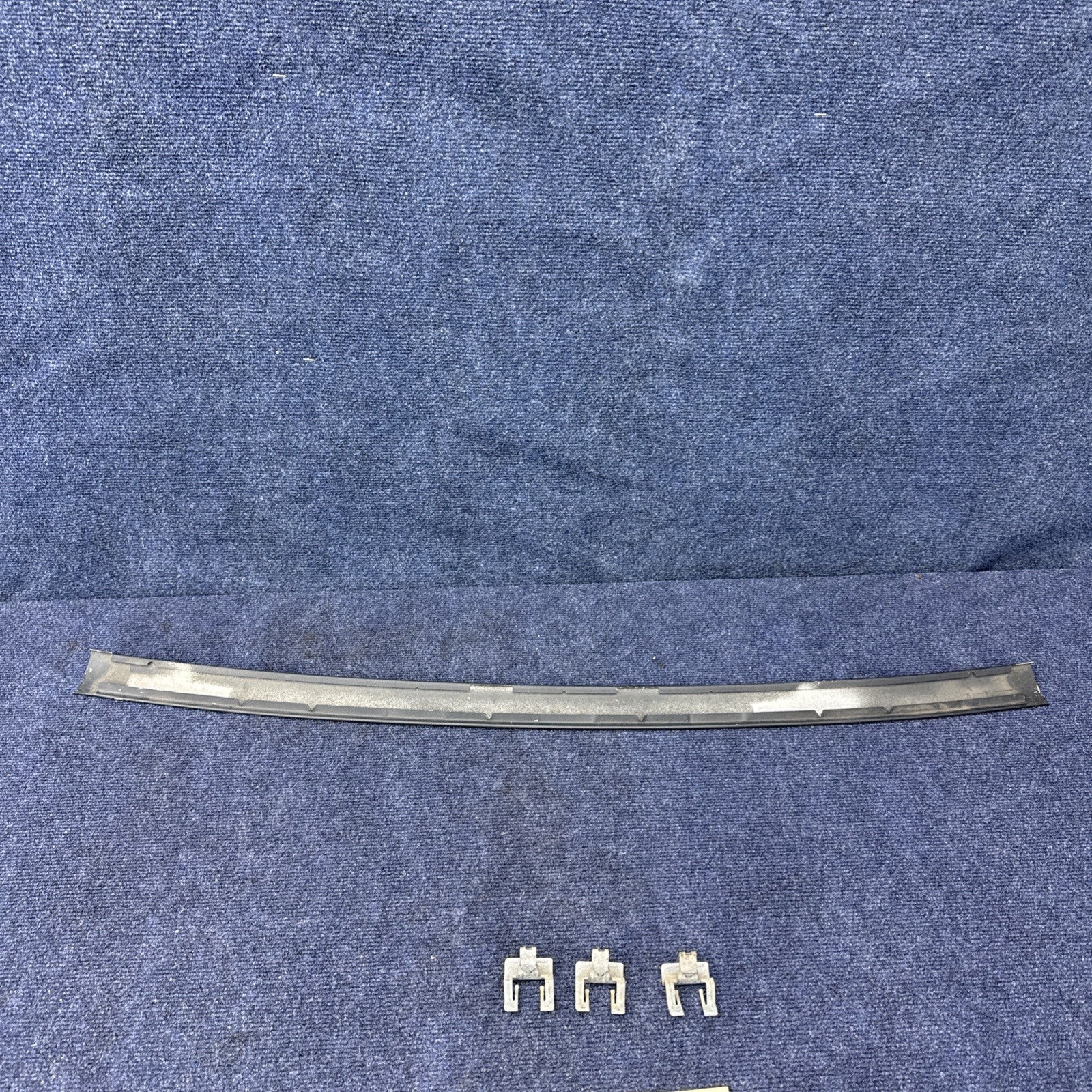 87-93 Ford Mustang Black Headliner Trim Metal Windshield Window NICE! GT Cobra