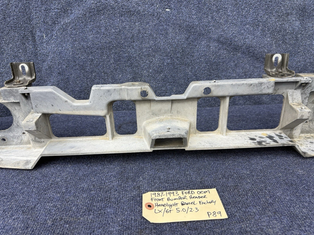 1987-1988-1989-1990-1991-1992-1993 FORD MUSTANG HEADER PANEL OEM Lx Gt 87-93