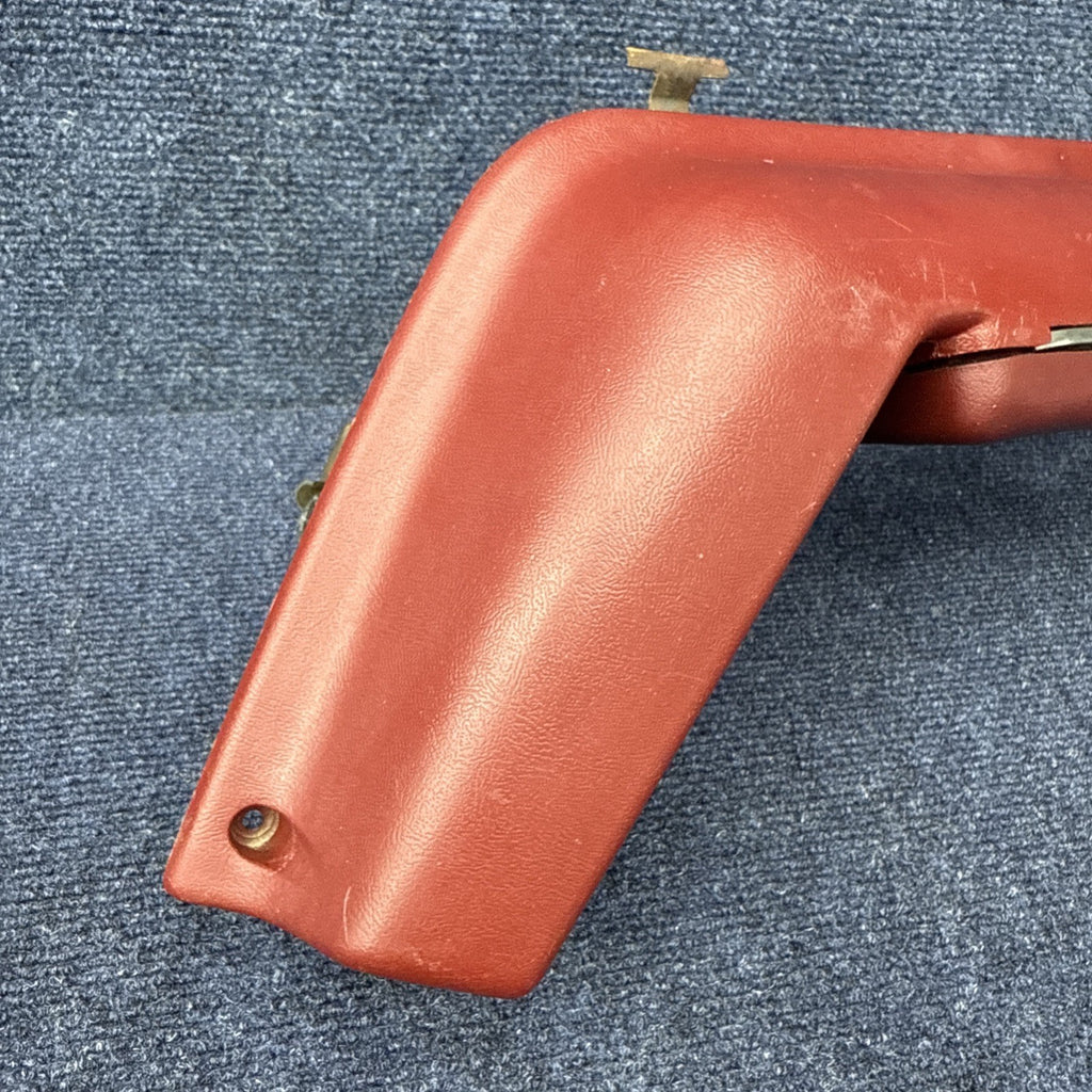 1987-1993 FORD MUSTANG RED DOOR ARMREST & Window Switch LEFT DRIVER PULL OEM Gt