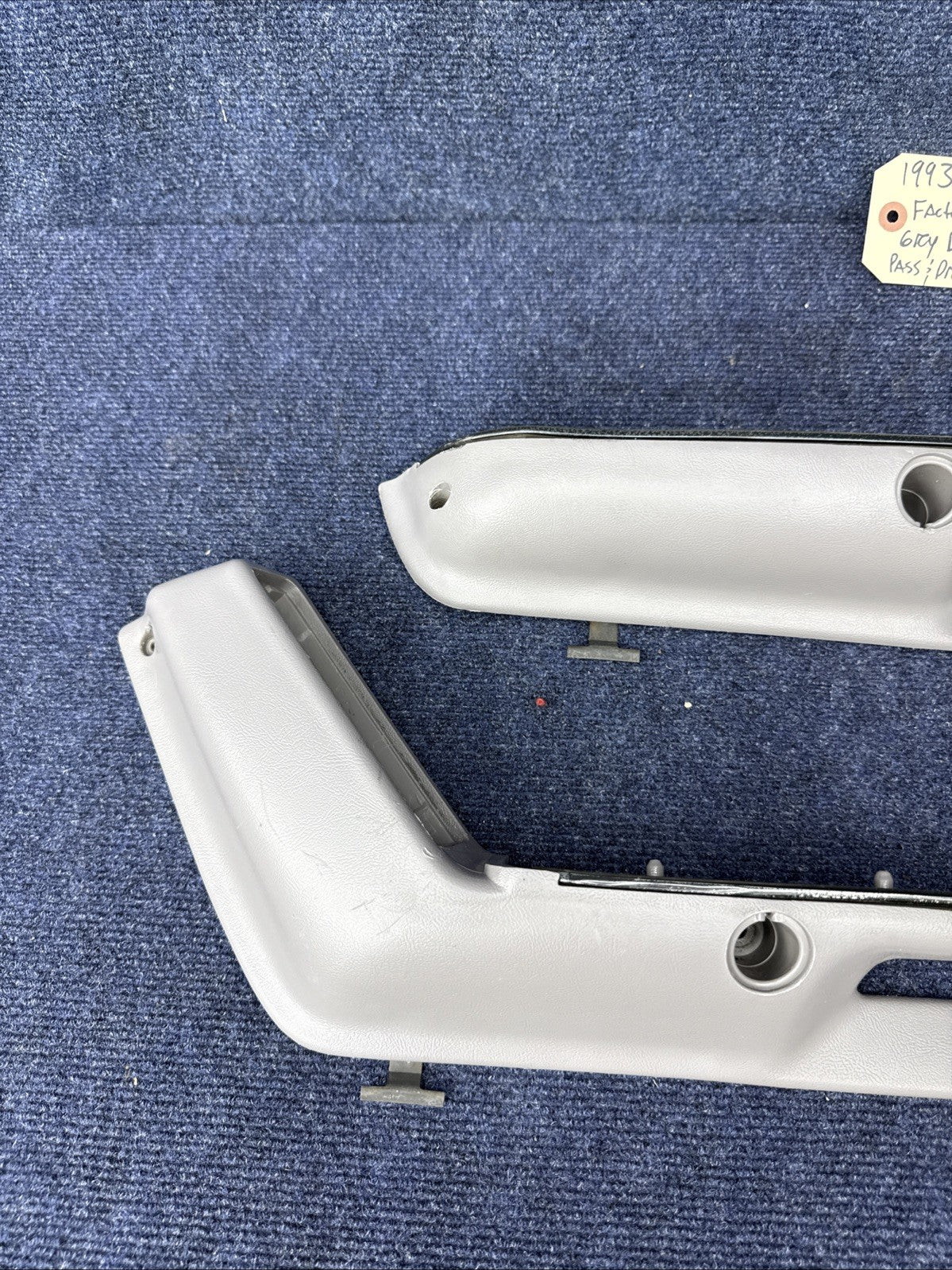 87-93 Ford Fox Body Mustang OPAL Gray Door Handle Pull Armrest 1987-1993 5.0L