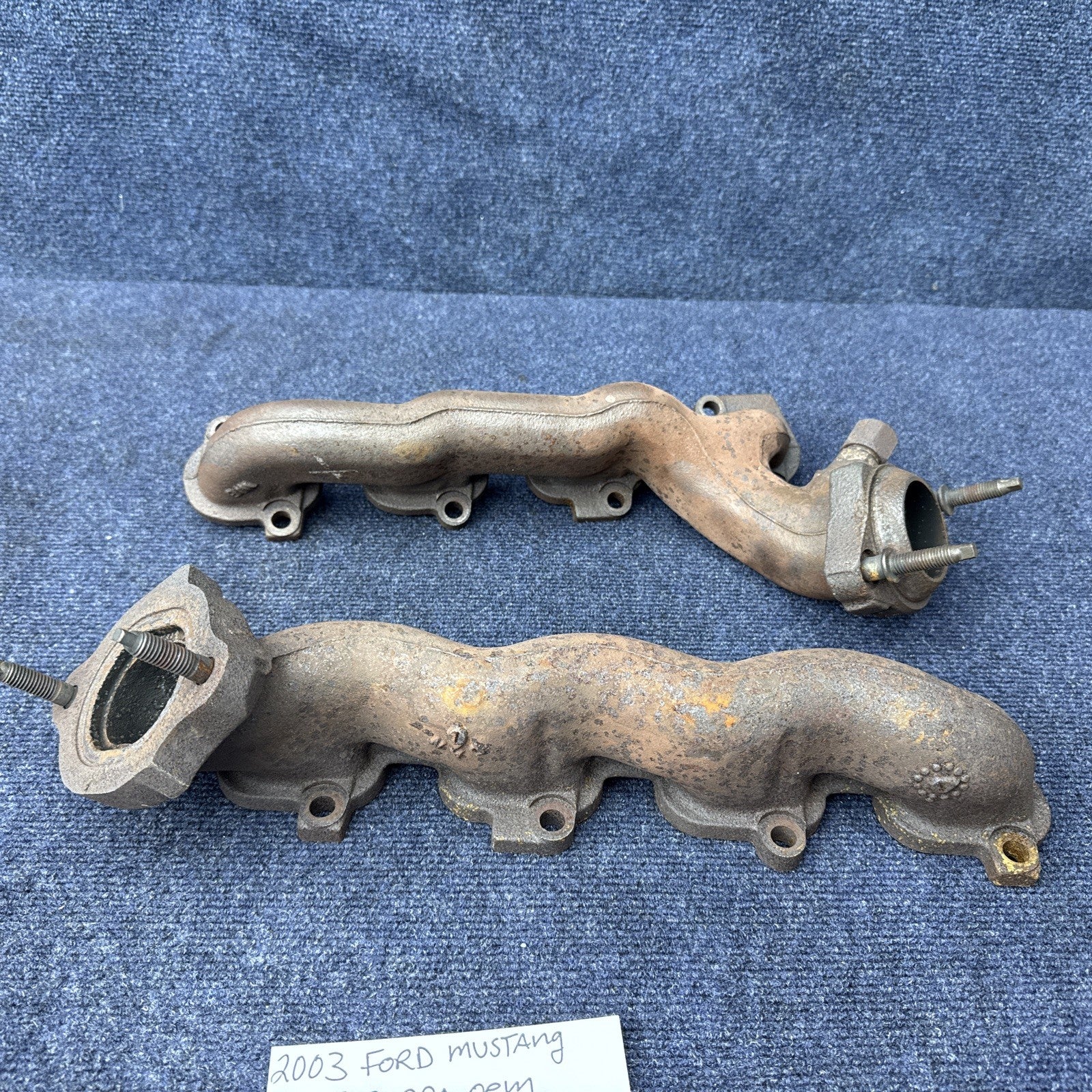 2003 2004 Ford Mustang Svt cobra 4.6l DOHC exhaust manifolds OEM Factory 39k