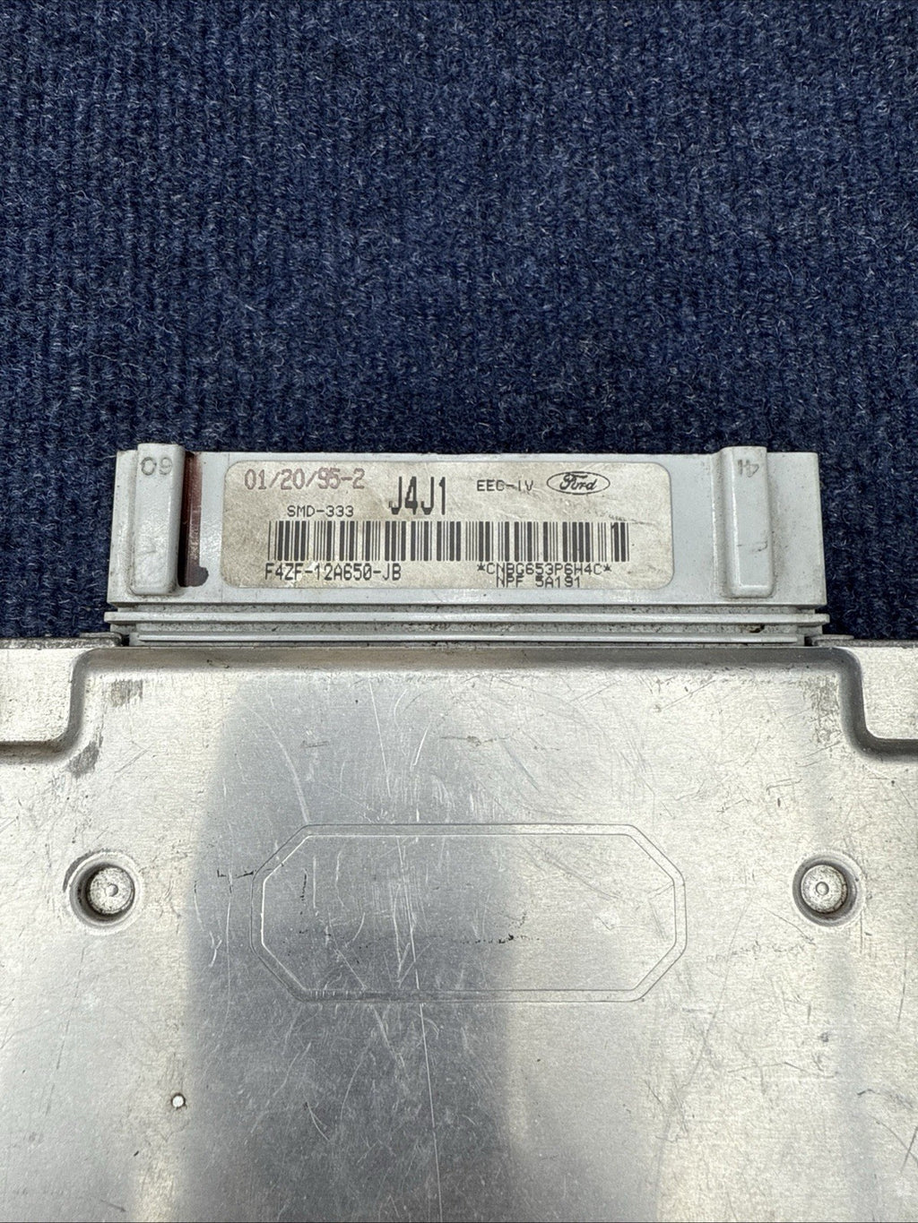 1994 1995 Ford Mustang Svt Cobra Mustang Computer PCM ECM F4ZF-12A650-JB J4J1