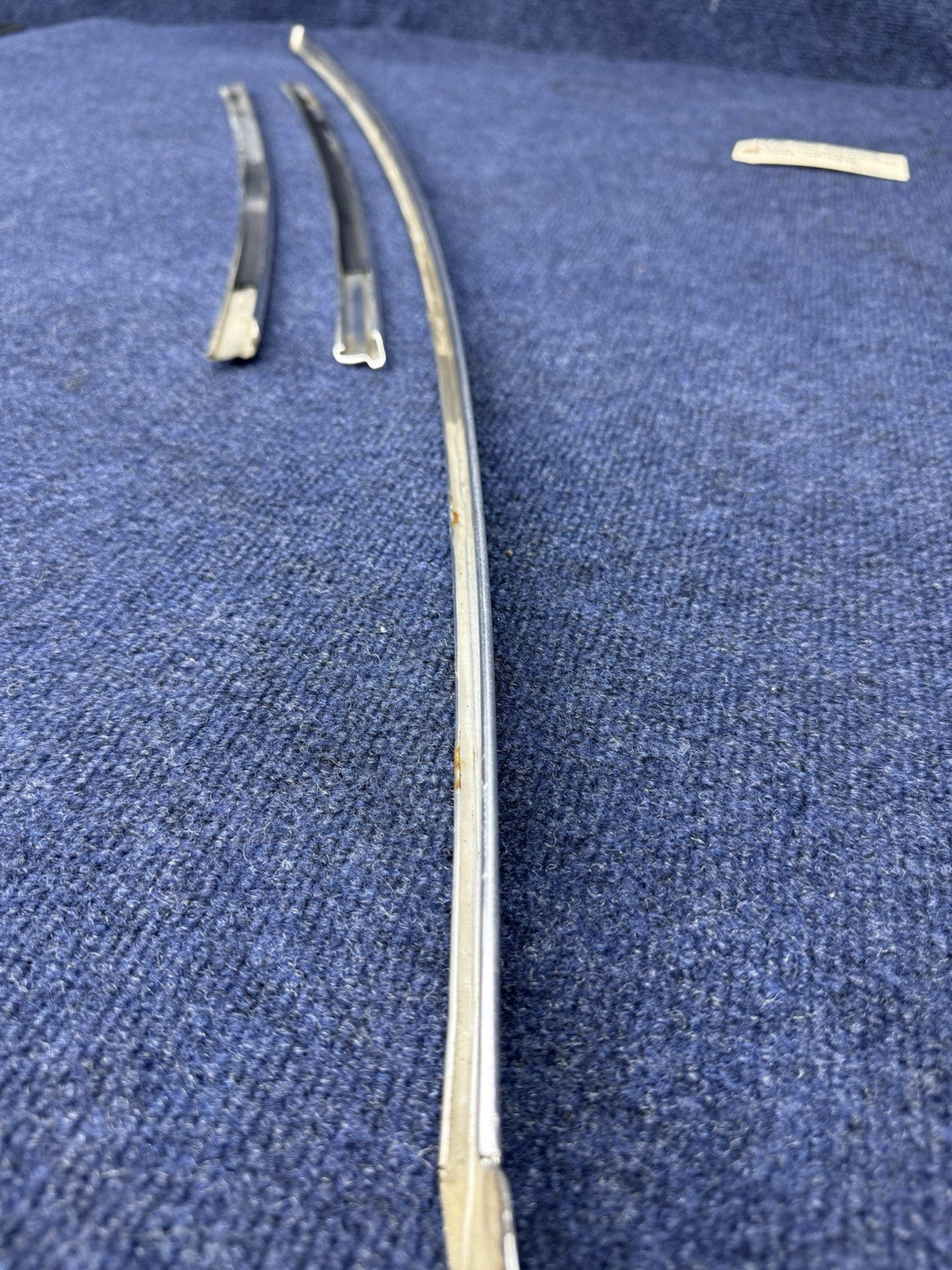 79-86 Mustang Chrome Exterior Windshield Glass Trim Molding Front 87-93 557