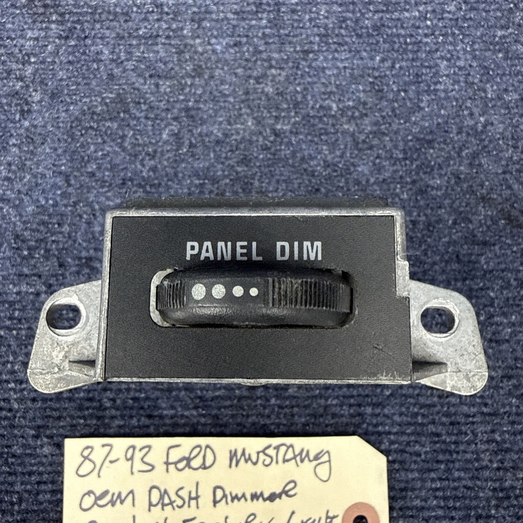 87-93 Ford Mustang Dash Dimmer Switch Interior Instrument Panel Light OEM