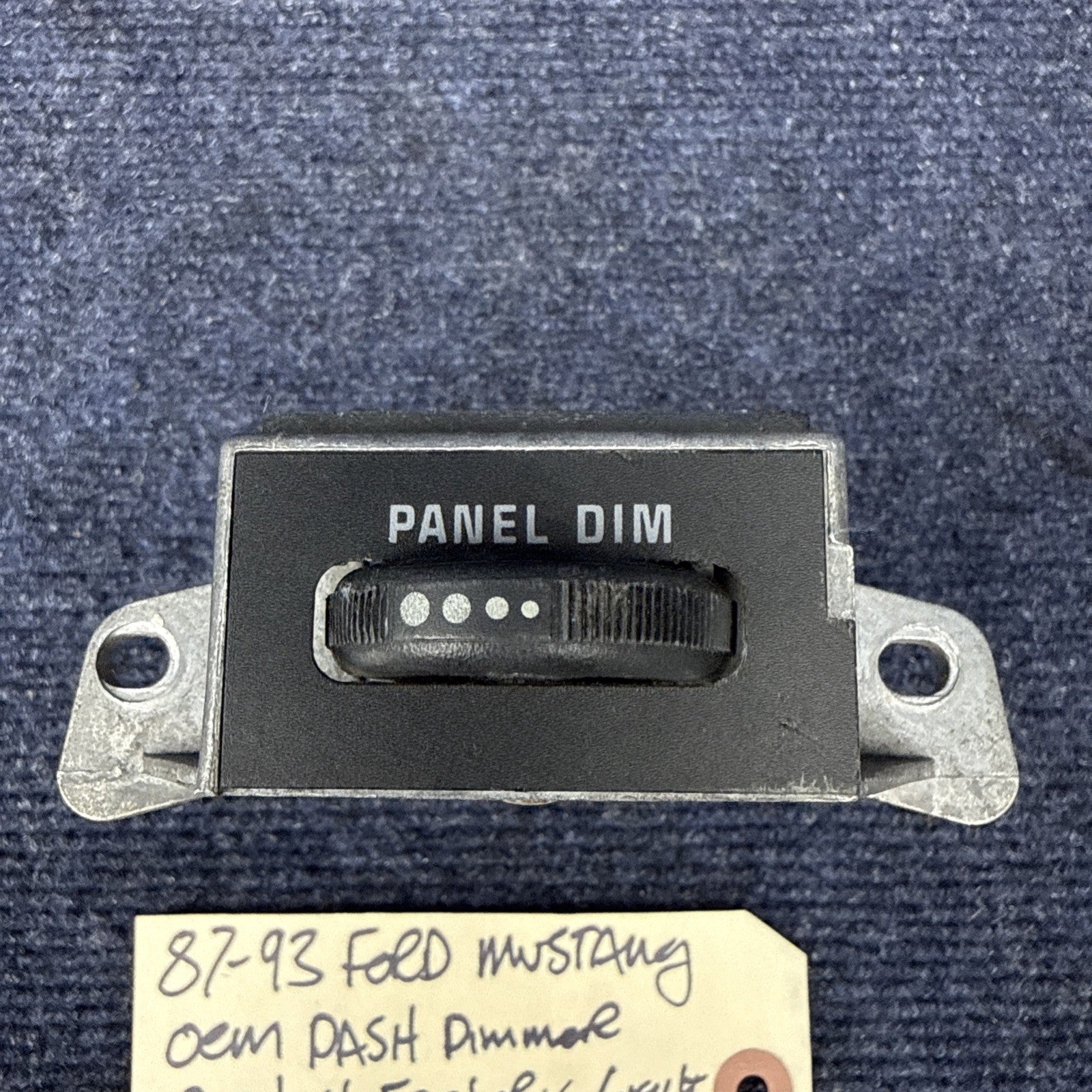87-93 Ford Mustang Dash Dimmer Switch Interior Instrument Panel Light OEM