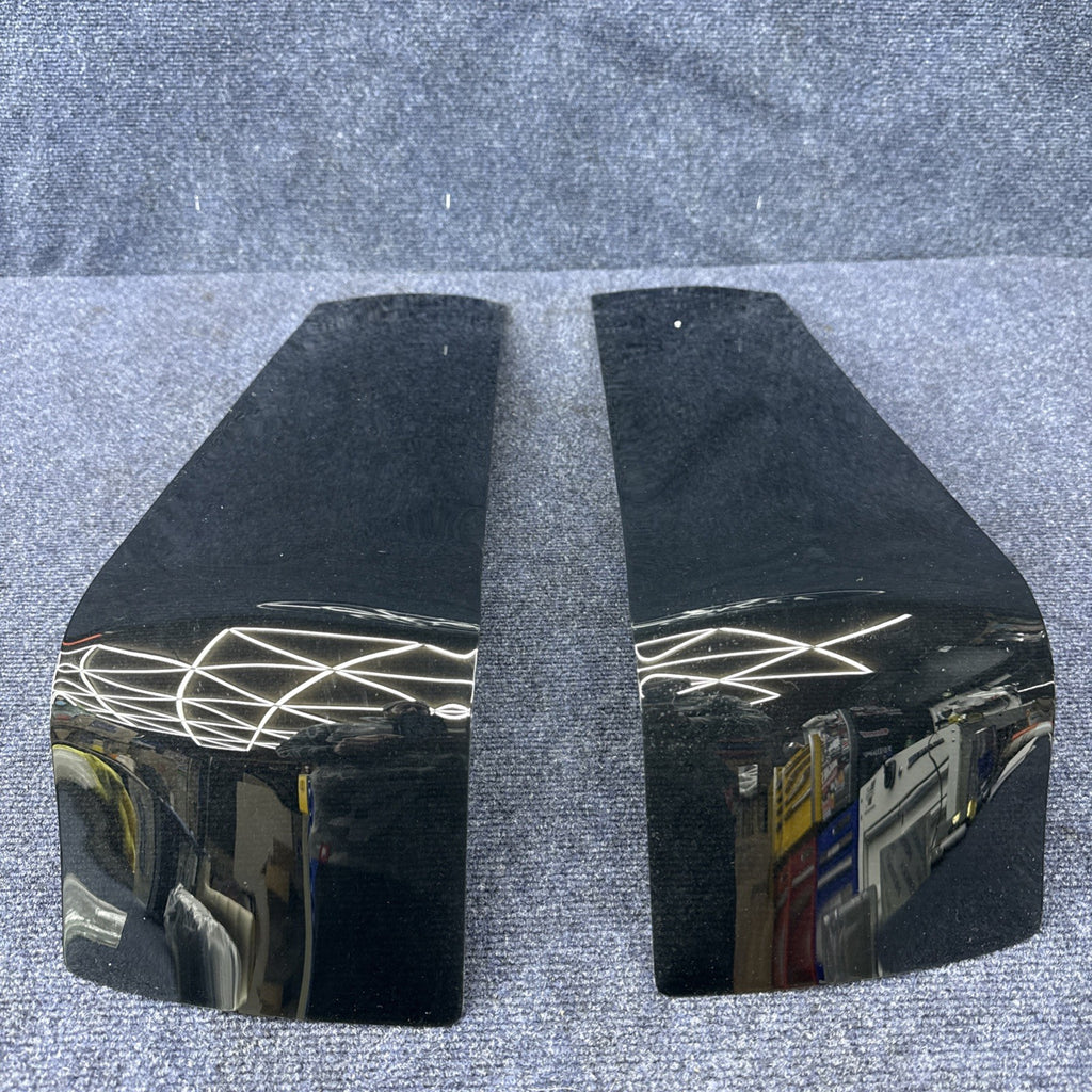 Nos Vintage Shades Of Competition Taillight Covers 87-93 Mustang Black Out Pair