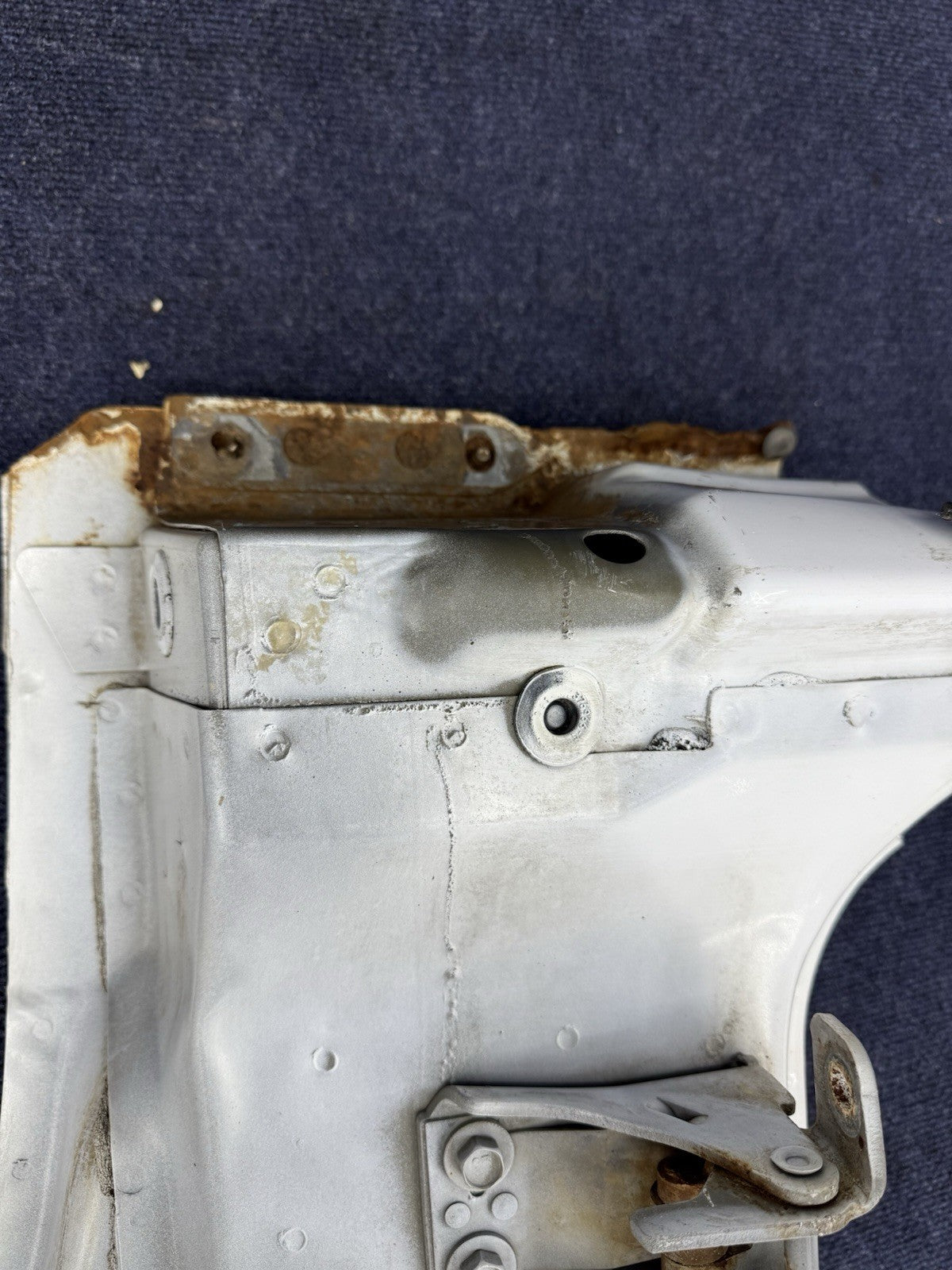 1994 95 96  MUSTANG DOOR FRAME METAL REPAIR SECTION Passenger Rh OEM Rust Repair