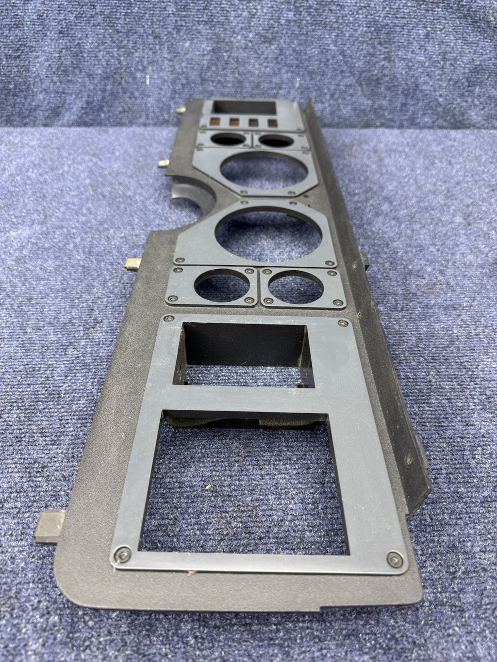 1985 1986 Ford Mustang Gt Grey Black Instrument Gauge Cluster Dash Trim Bezel
