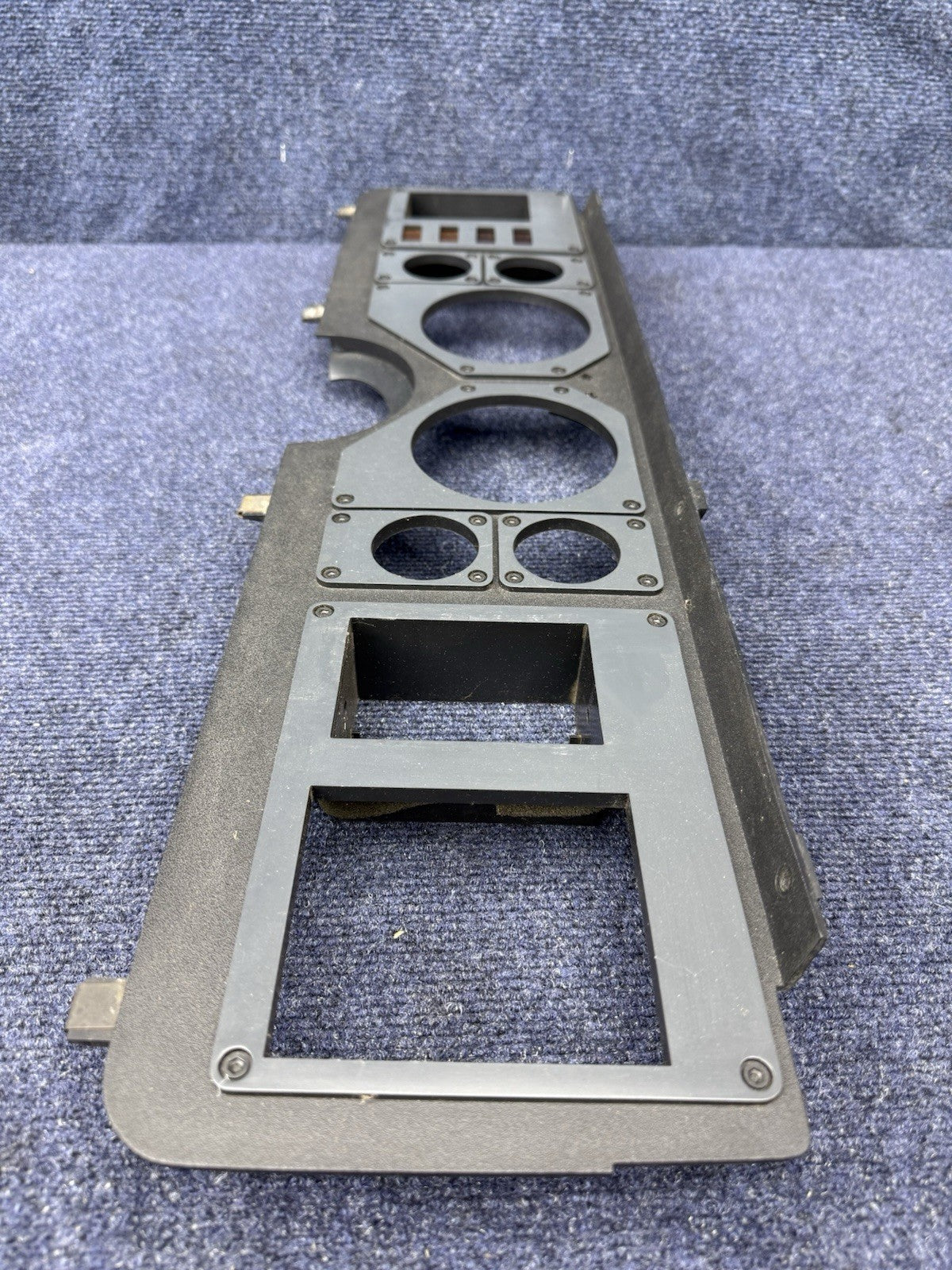 1985 1986 Ford Mustang Gt Grey Black Instrument Gauge Cluster Dash Trim Bezel