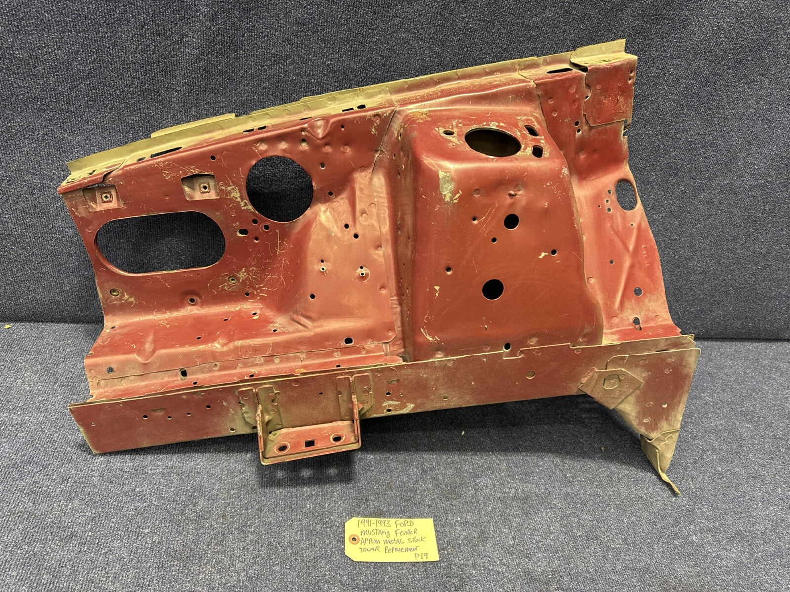 1987-1993 MUSTANG FENDER APRON METAL FRAME METAL SHOCK TOWER REPAIR Passenger Rh