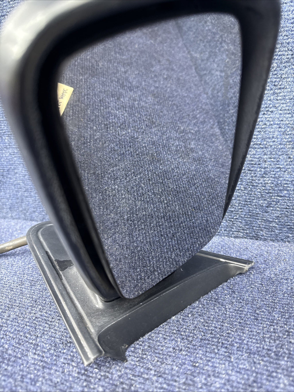1984-1992 Lincoln Mark VII LSC Driver Side Left Power Door Mirror Black Heated