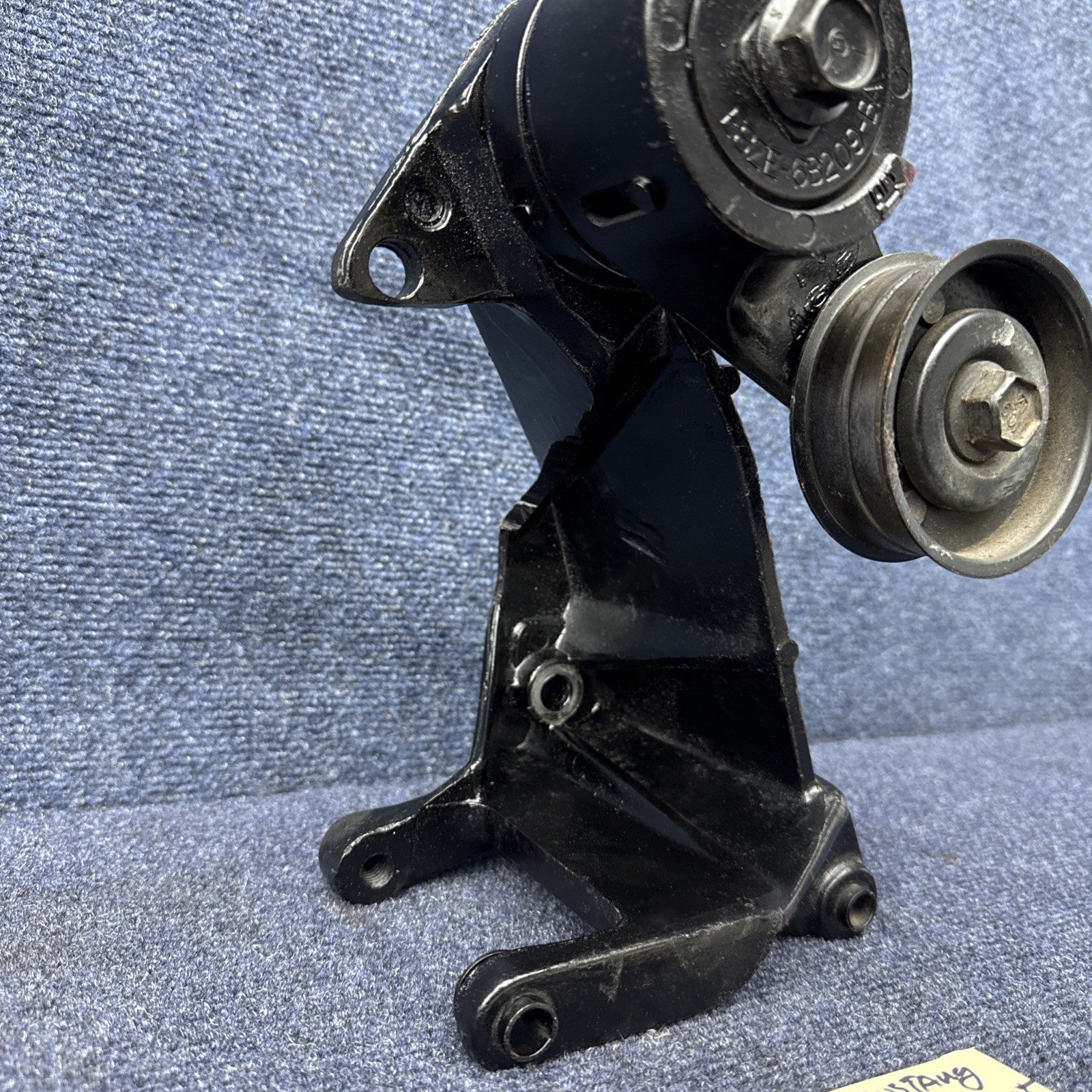 85-93 Ford Mustang Alternator Bracket Front Belt Accessory Smog Tensioner OEM V8
