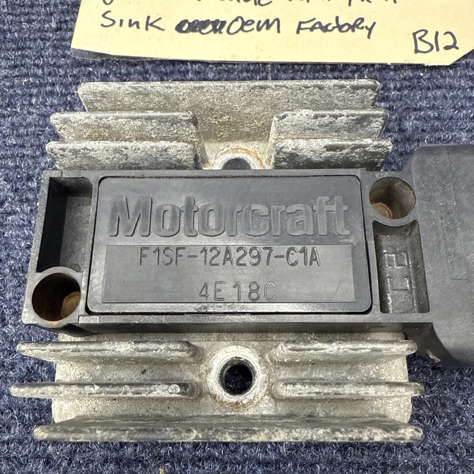 94-95 Mustang Gt Thick Film Ignition Module With Heat Sink Tfi Oem Aa7379