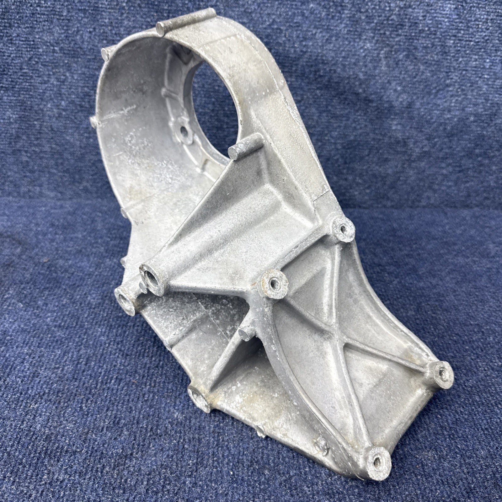 87-94 FORD F150 F250 F350 5.0 5.8 POWER STEERING PUMP A/C  BRACKET OEM F0ta-aa