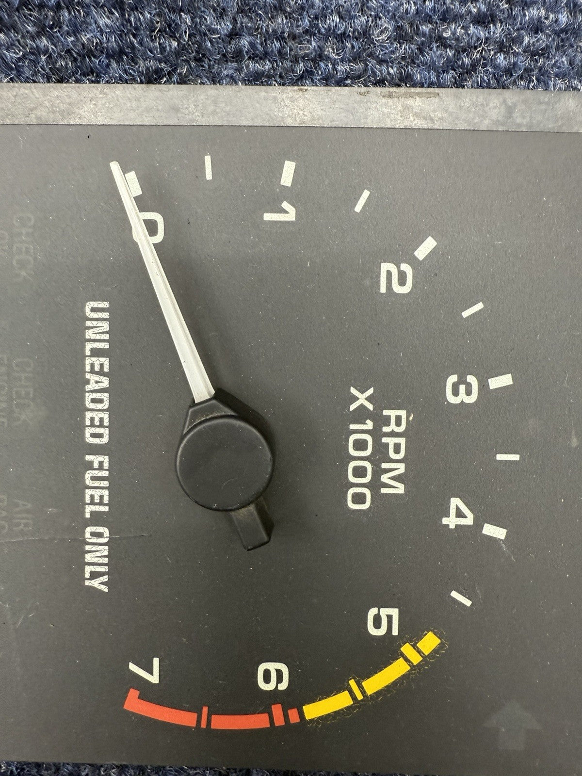 1990-1993 Ford Mustang Tachometer Unit 7,000 RPM Gauge Tach Factory Stock v8 7k