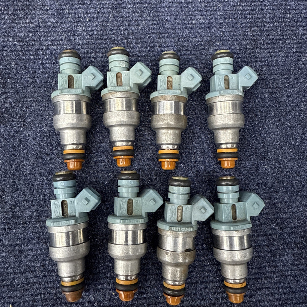 1993-1995 Ford Mustang Svt Cobra 5.0 24lb Fuel Injectors OEM Factory 302 V8 Efi