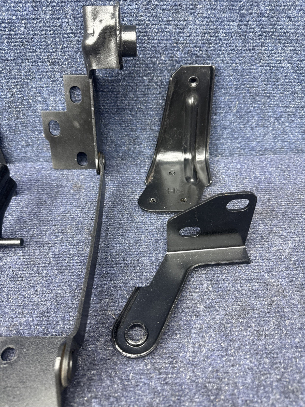 87-93 Ford Mustang Complete Rear Seat Mounting Brackets w/ Bolts Hardware GT LX