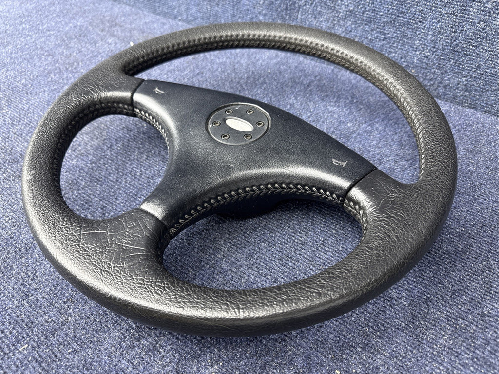 1984 85 86 ford mustang GT350 SVO factory leather steering wheel OEM Ford MINT