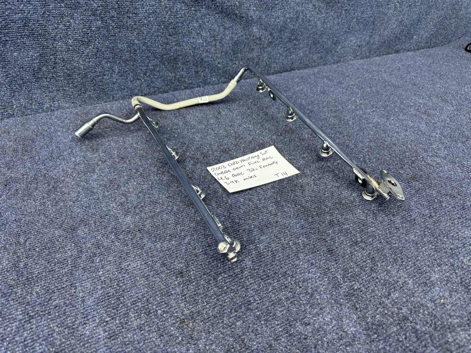 2003-2004 Ford Mustang SVT Cobra Fuel Rail OEM Factory 99-04 Terminator 4.6 DOHC