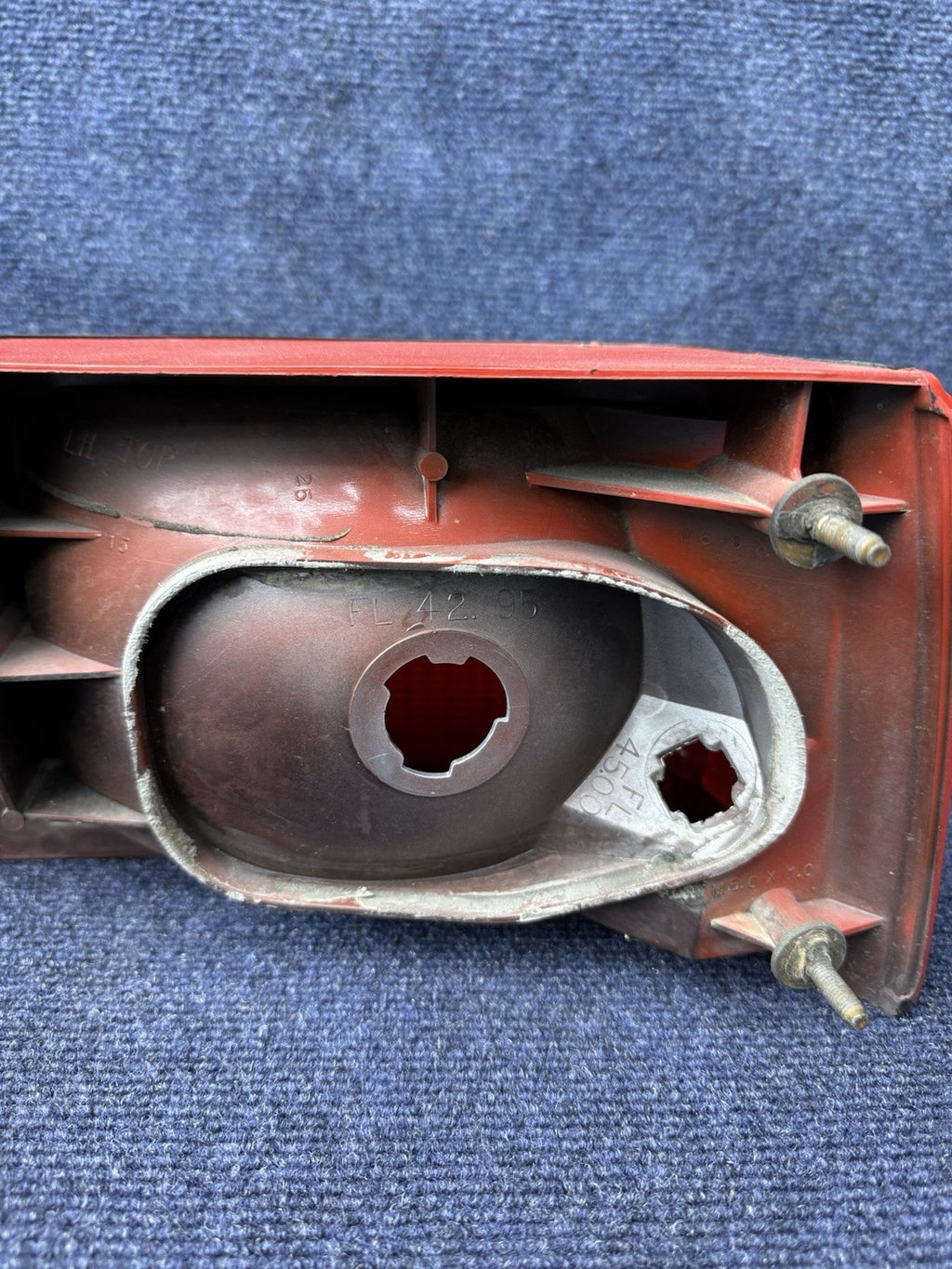 87-93 FORD MUSTANG LX Lh Driver  TAIL LIGHT OEM FACTORY LENS HOUSING FACTORY