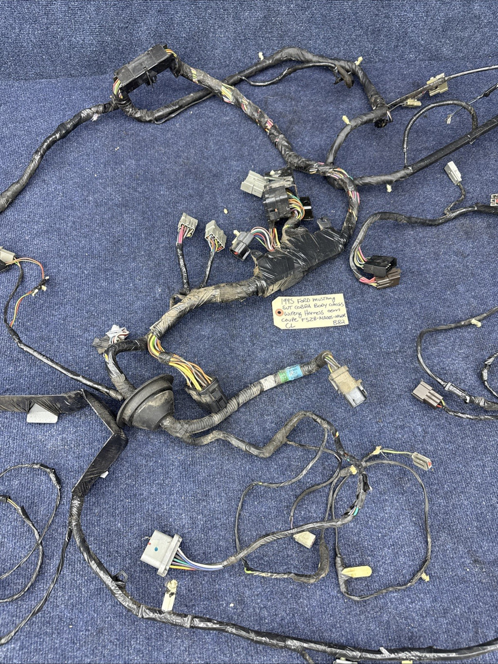 1994-1995 FORD mustang Svt cobra body Harness Coupe OEM Factory chassis Wiring