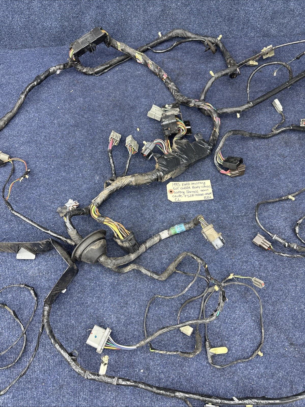 1994-1995 FORD mustang Svt cobra body Harness Coupe OEM Factory chassis Wiring