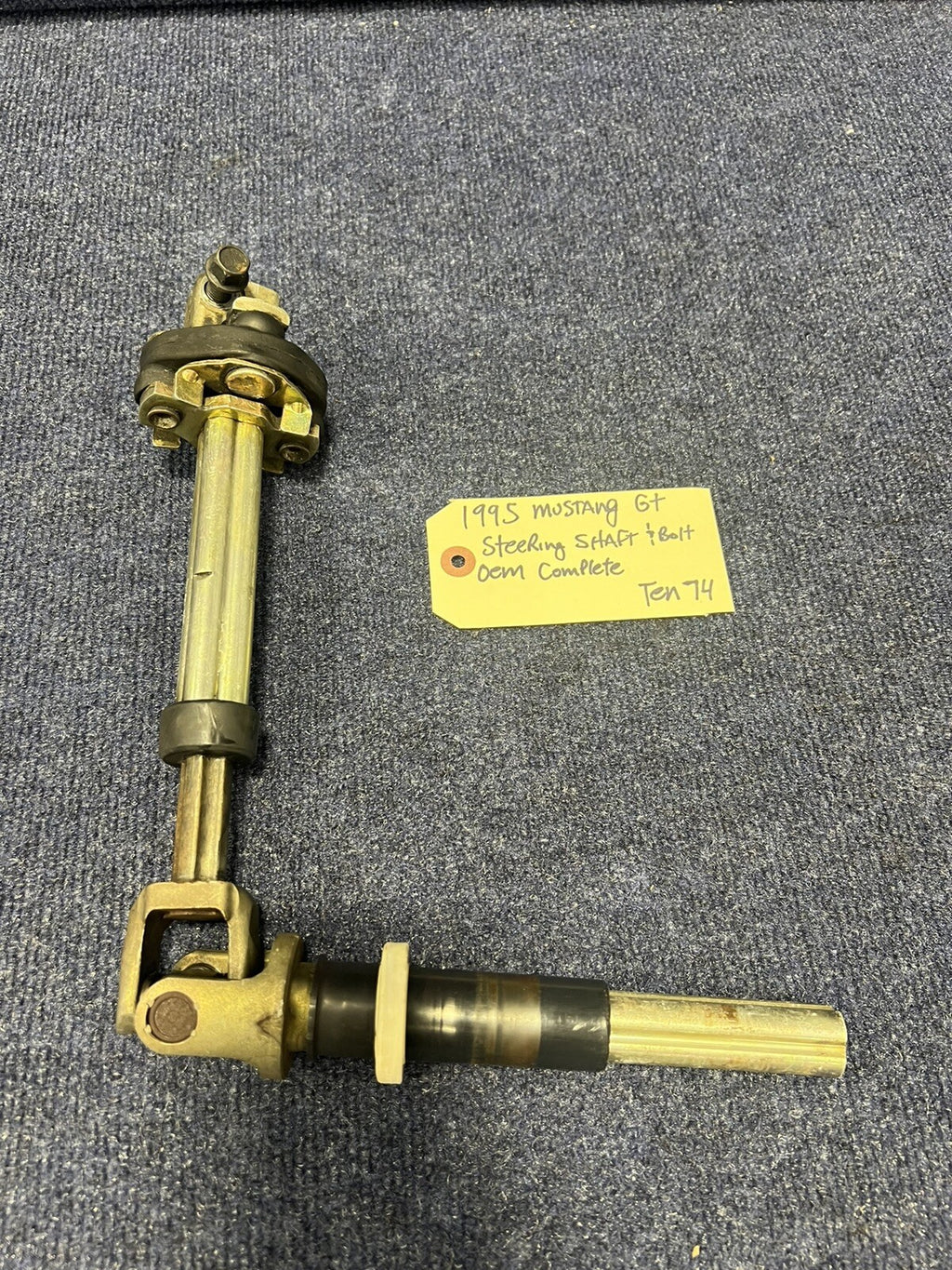 94-04 MUSTANG LX GT SVT LOWER STEERING SHAFT UNIVERSAL RAG JOINT COLUMN COUPLER 