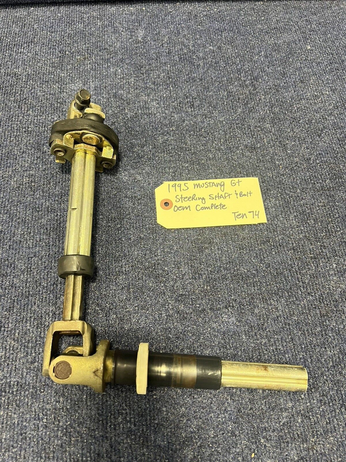 94-04 MUSTANG LX GT SVT LOWER STEERING SHAFT UNIVERSAL RAG JOINT COLUMN COUPLER 