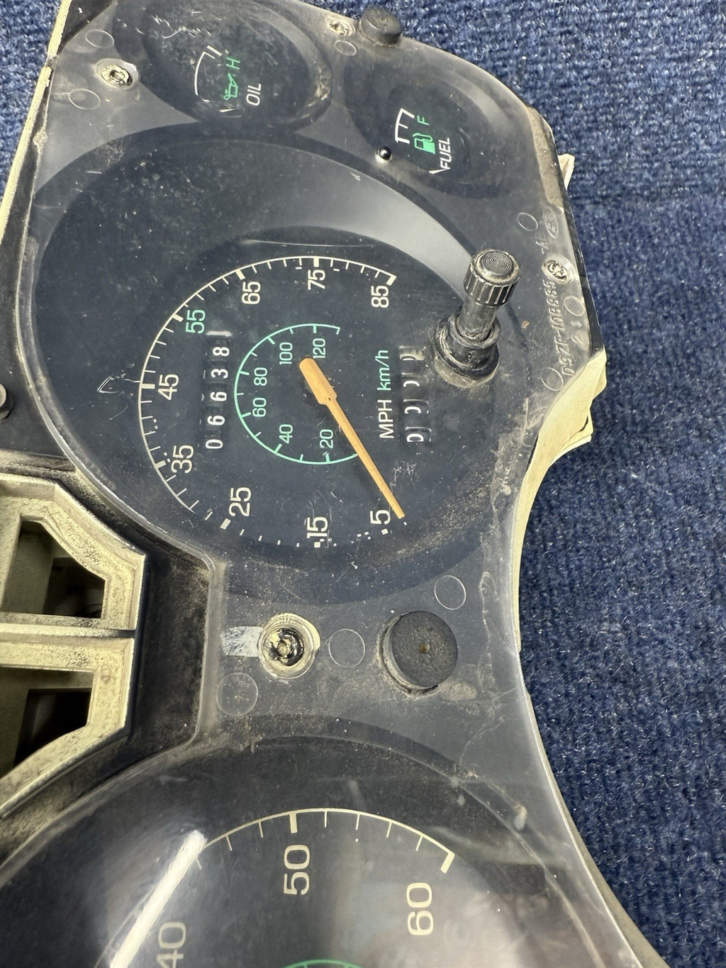 79-82 FORD MUSTANG CAPRI RS GT INSTRUMENT SPEEDOMETER TACH GAUGE CLUSTER OEM 6k
