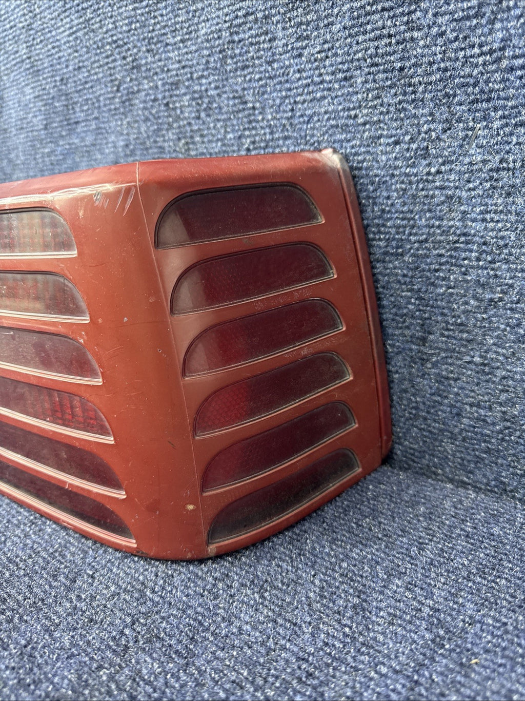 87-93 Ford Mustang GT Tail Light Lens OEM Stock 5.0L LH & Rh Pair Cheese Grader