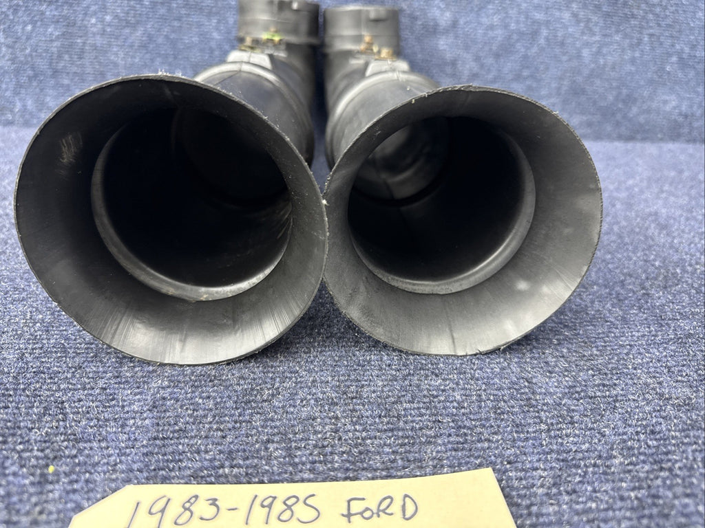 1982 1983 1984 1985 Mustang Gt Dual Snorkel Air Cleaner Ducts Tubes OEM Foxbody