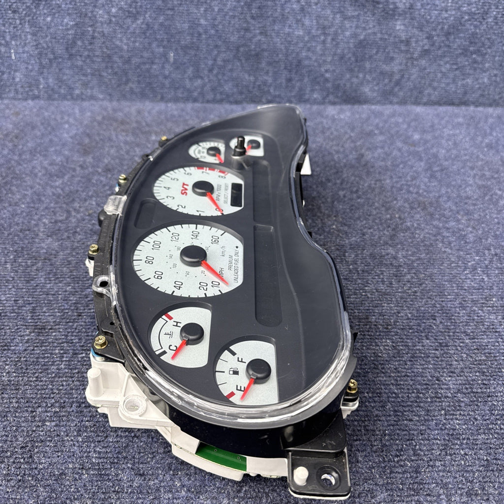 03-04 Mustang Cobra Instrument Cluster 160 Mph Speedometer Gauges 39k Miles Nice