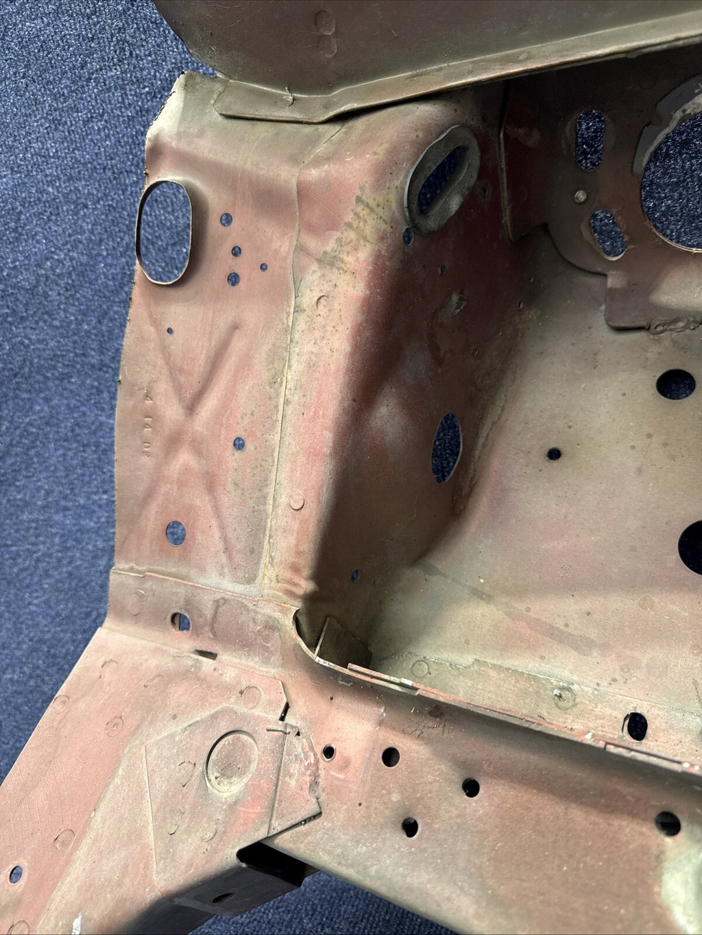 1987-1993 MUSTANG FENDER APRON METAL FRAME METAL SHOCK TOWER REPAIR Passenger Rh