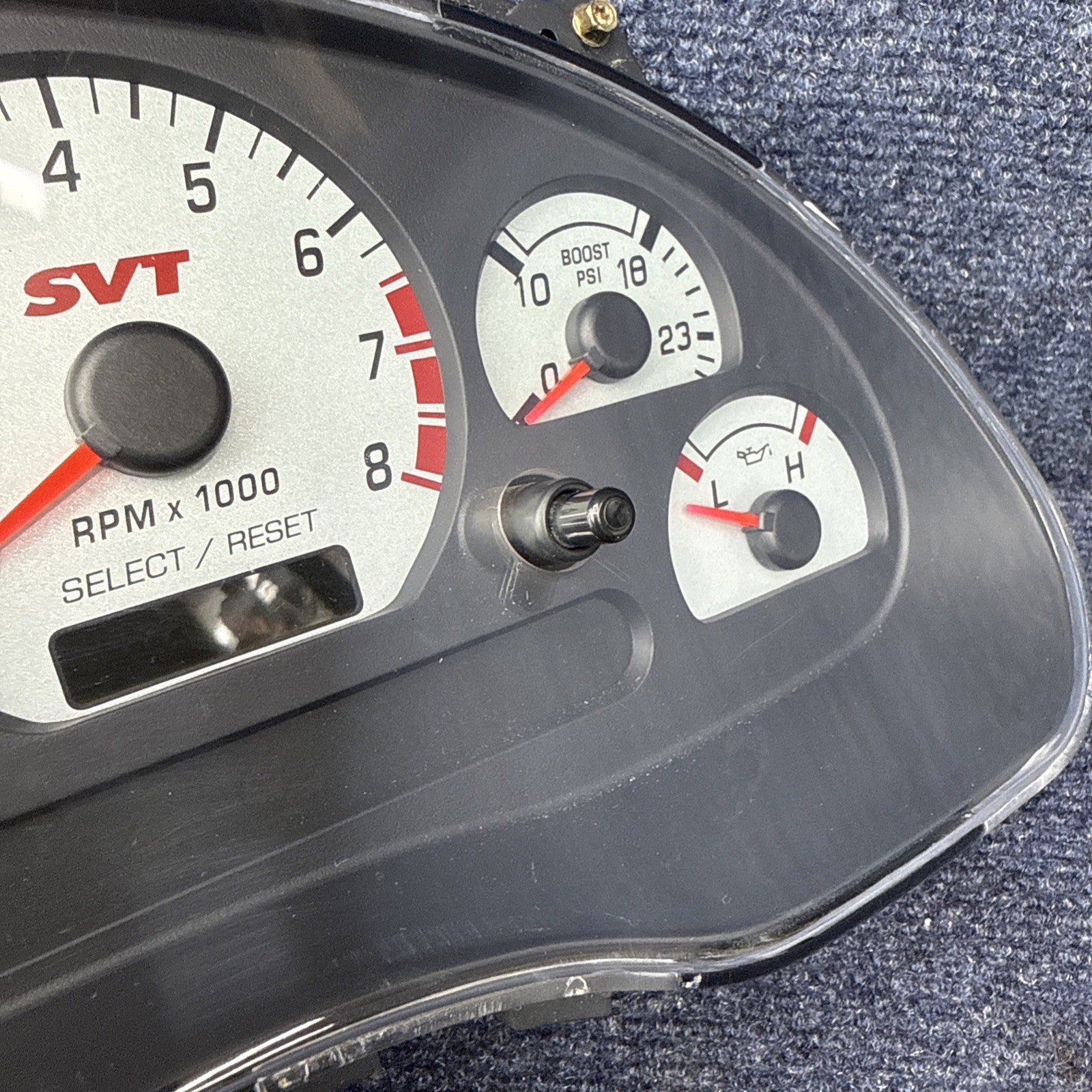 03-04 Mustang Cobra Instrument Cluster 160 Mph Speedometer Gauges 39k Miles Nice